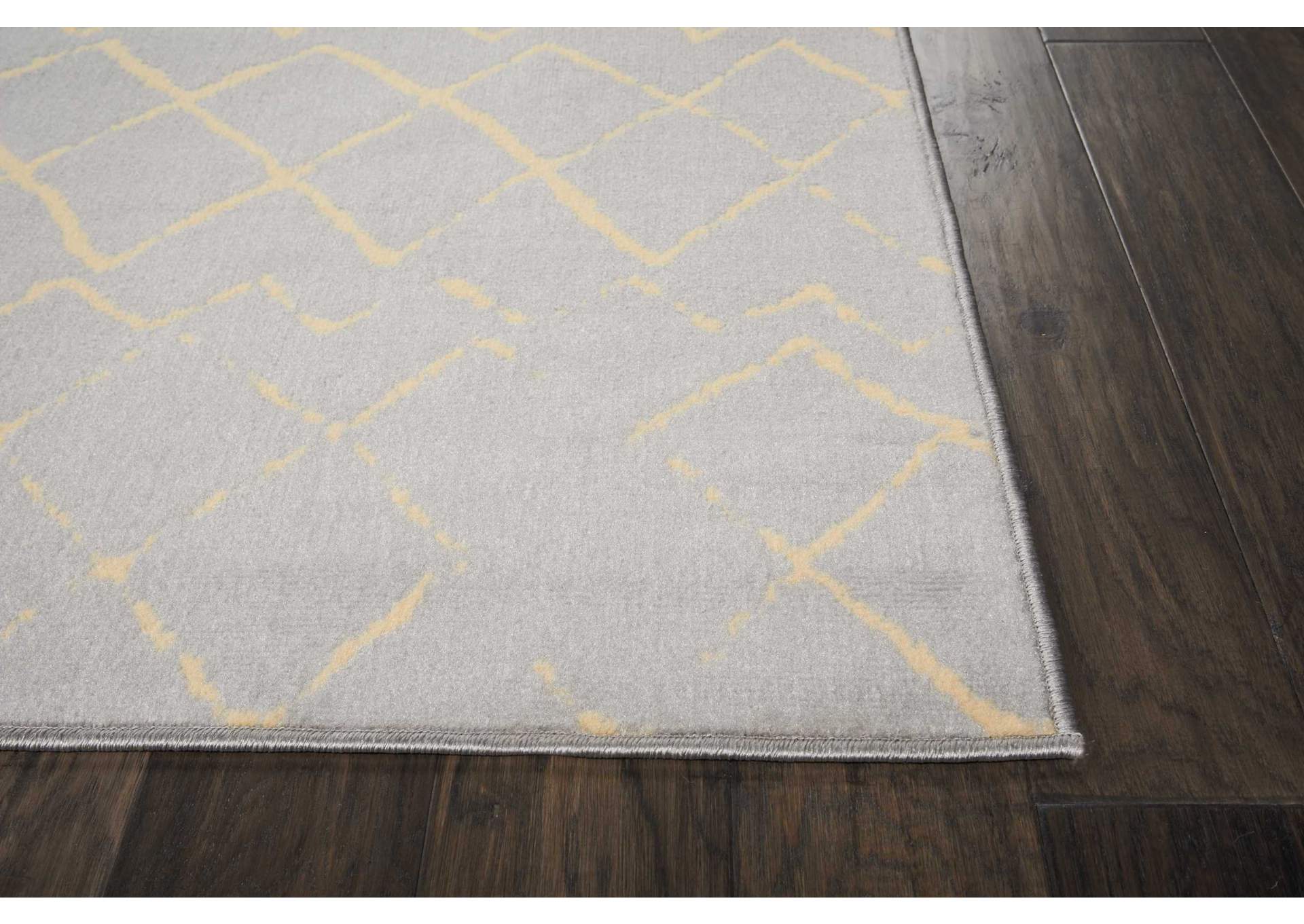 Nourison Grafix GRF04 Grey 8'x10' Large Rug,Nourison