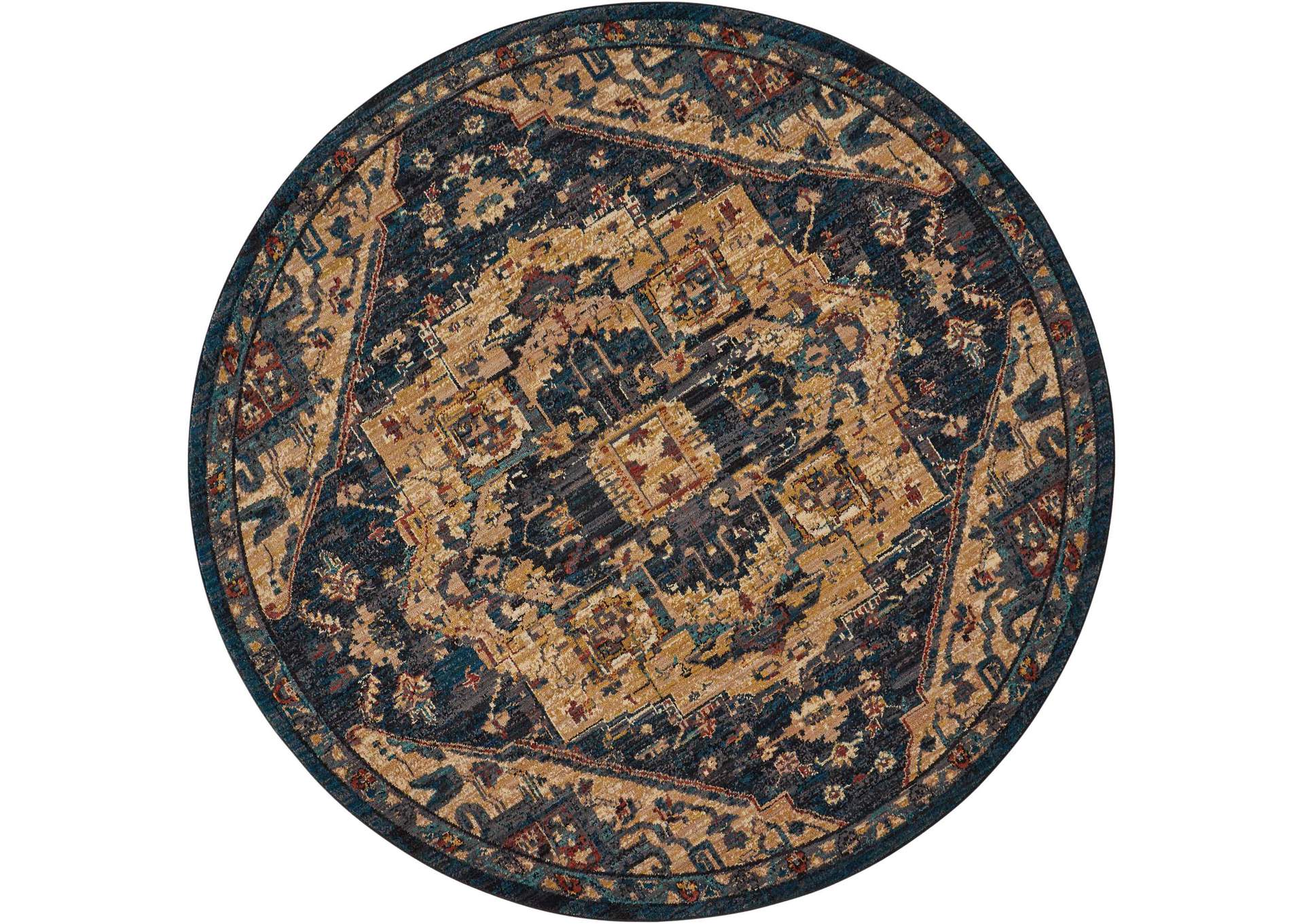 Nourison 2020 NR206 8' Round Area Rug,Nourison