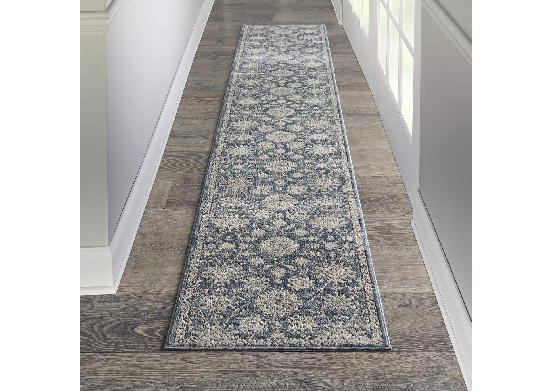 Nourison Quarry 10' Runner Persian Area Rug,Nourison