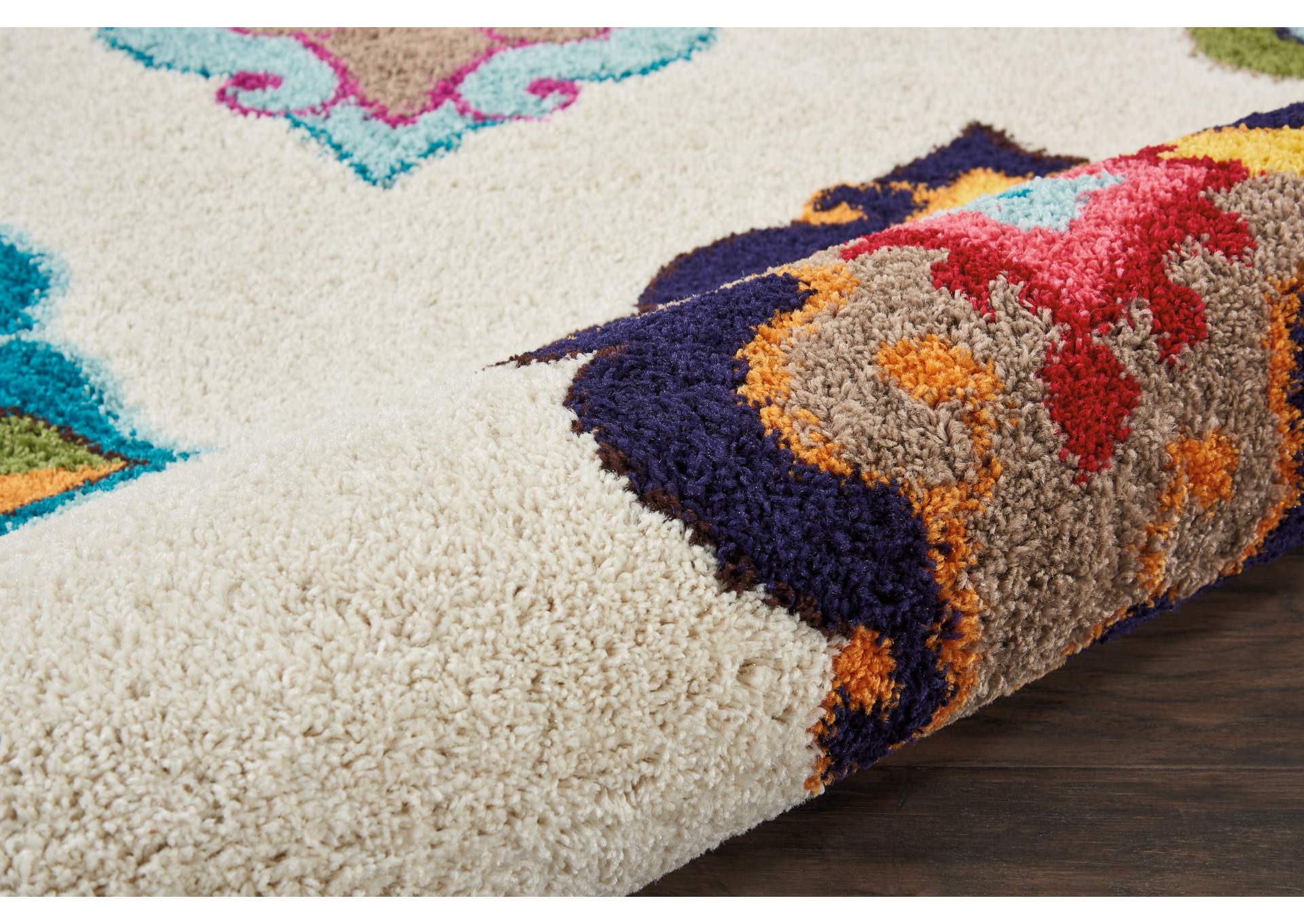 Nourison Nomad NMD06 Multicolor 8'x11' Oversized Rug,Nourison