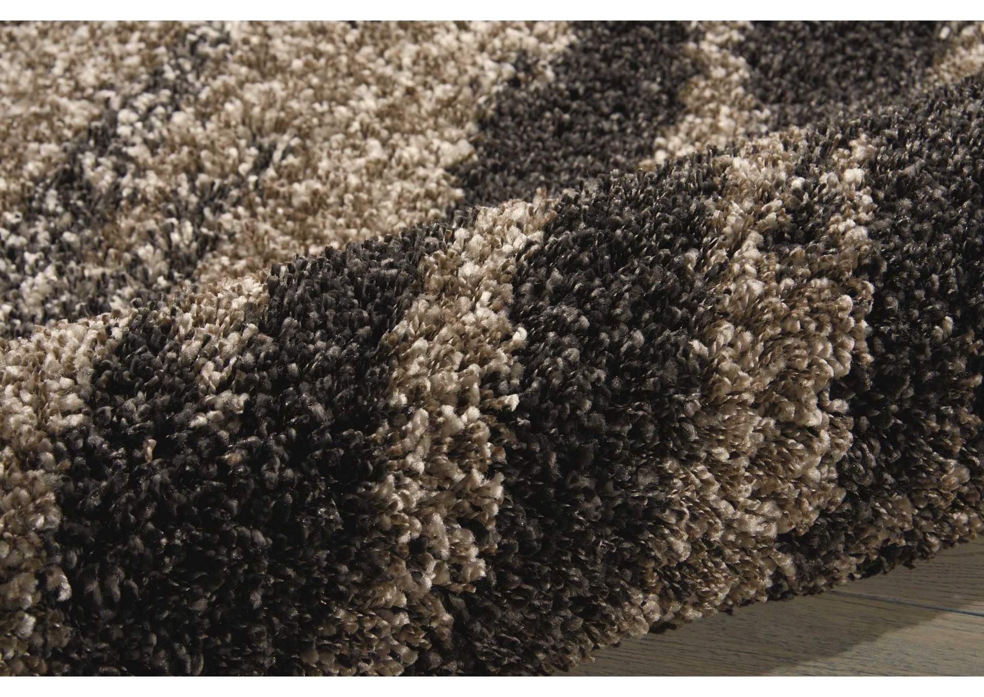 Nourison Amore AMOR3 Grey 8'x11' Rug,Nourison