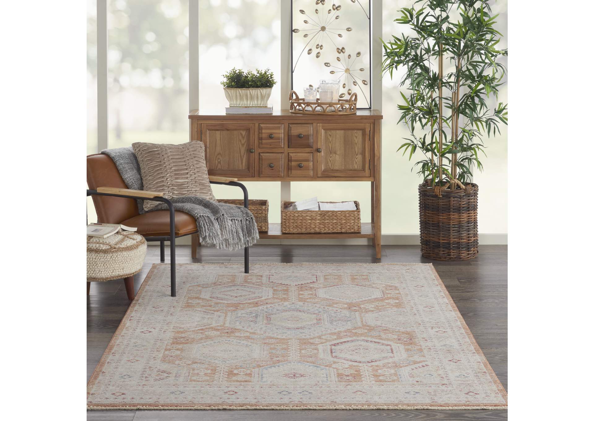 Nourison Homestead 5'x8' Traditional Area Rug,Nourison