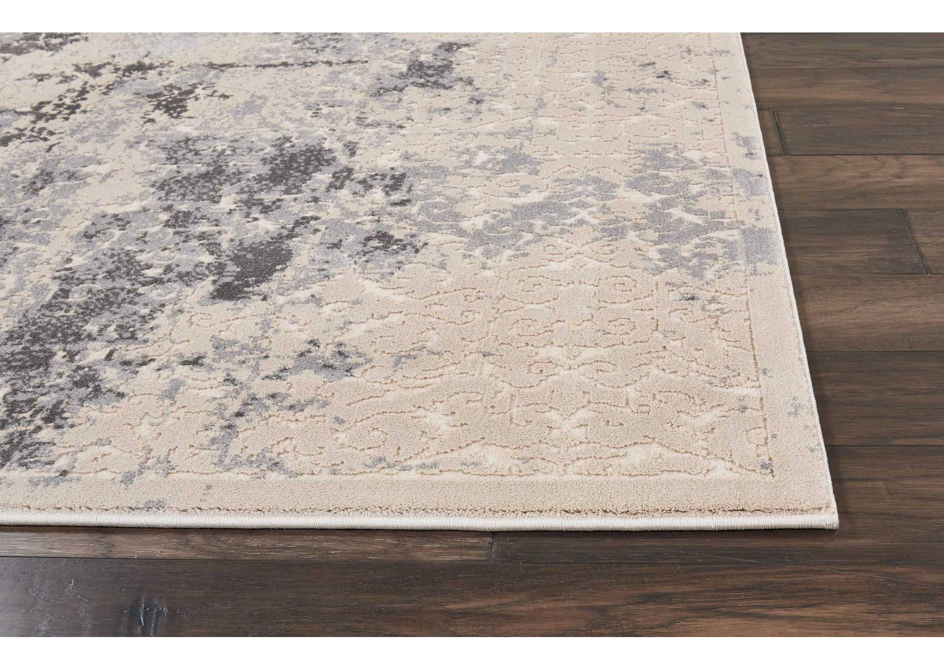 kathy ireland Home Heritage KI354 Beige 9'x13' Oversized Rug,Nourison