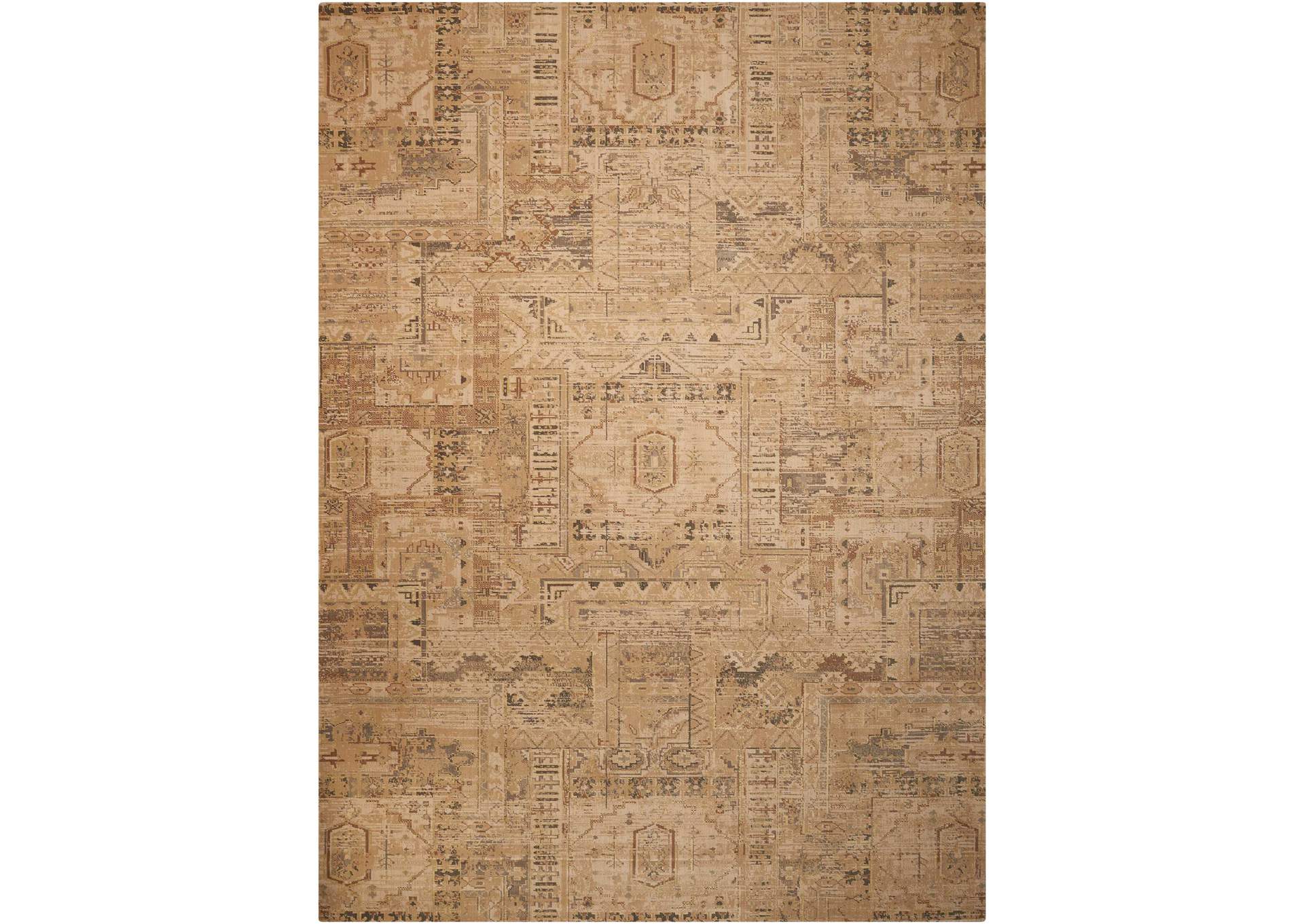 Nourison Silk Elements SKE13 Beige 12'x15' Rug,Nourison