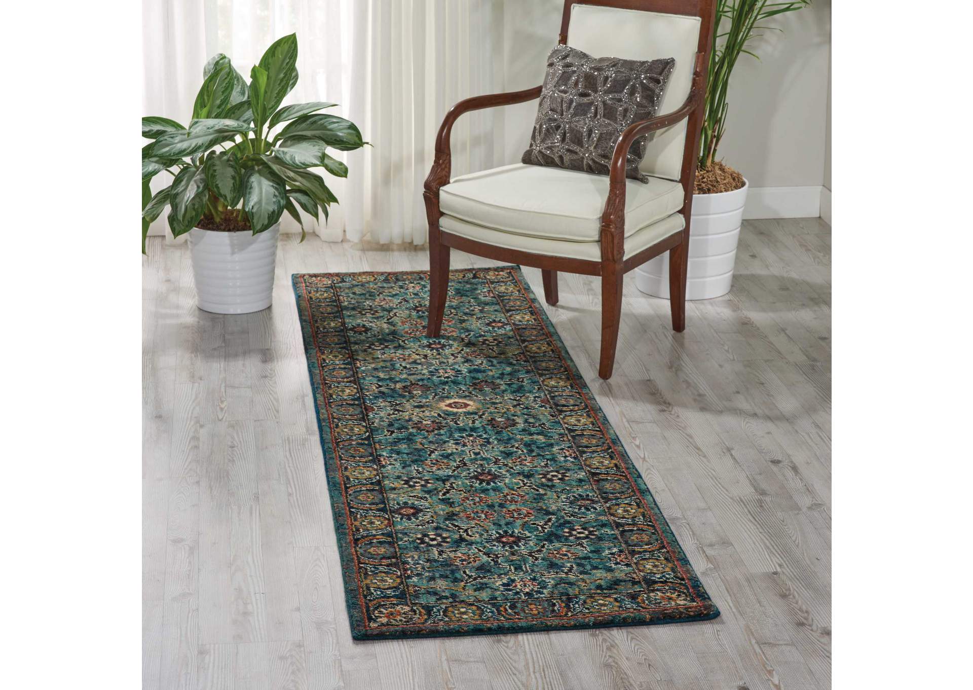 Nourison 2020 NR207 8' Runner Area Rug,Nourison