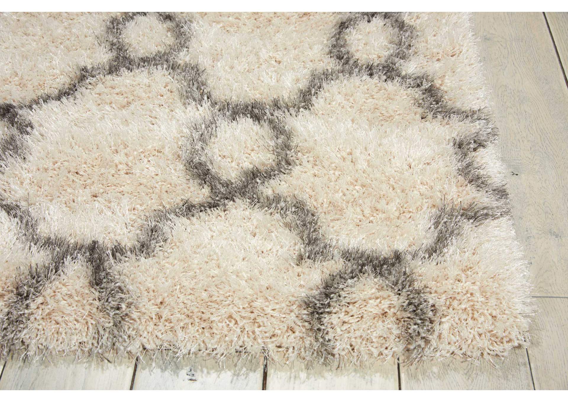 Nourison Escape ESCP2 White 5'x7' Area Rug,Nourison