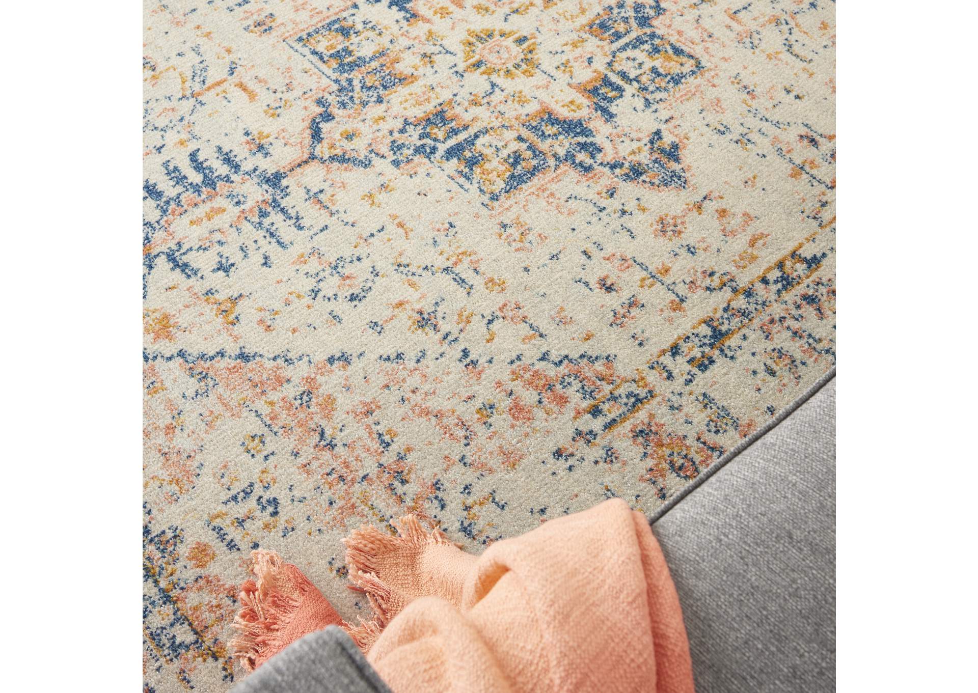 Nourison Tranquil(Traql) 4' x 6' Area Rug,Nourison