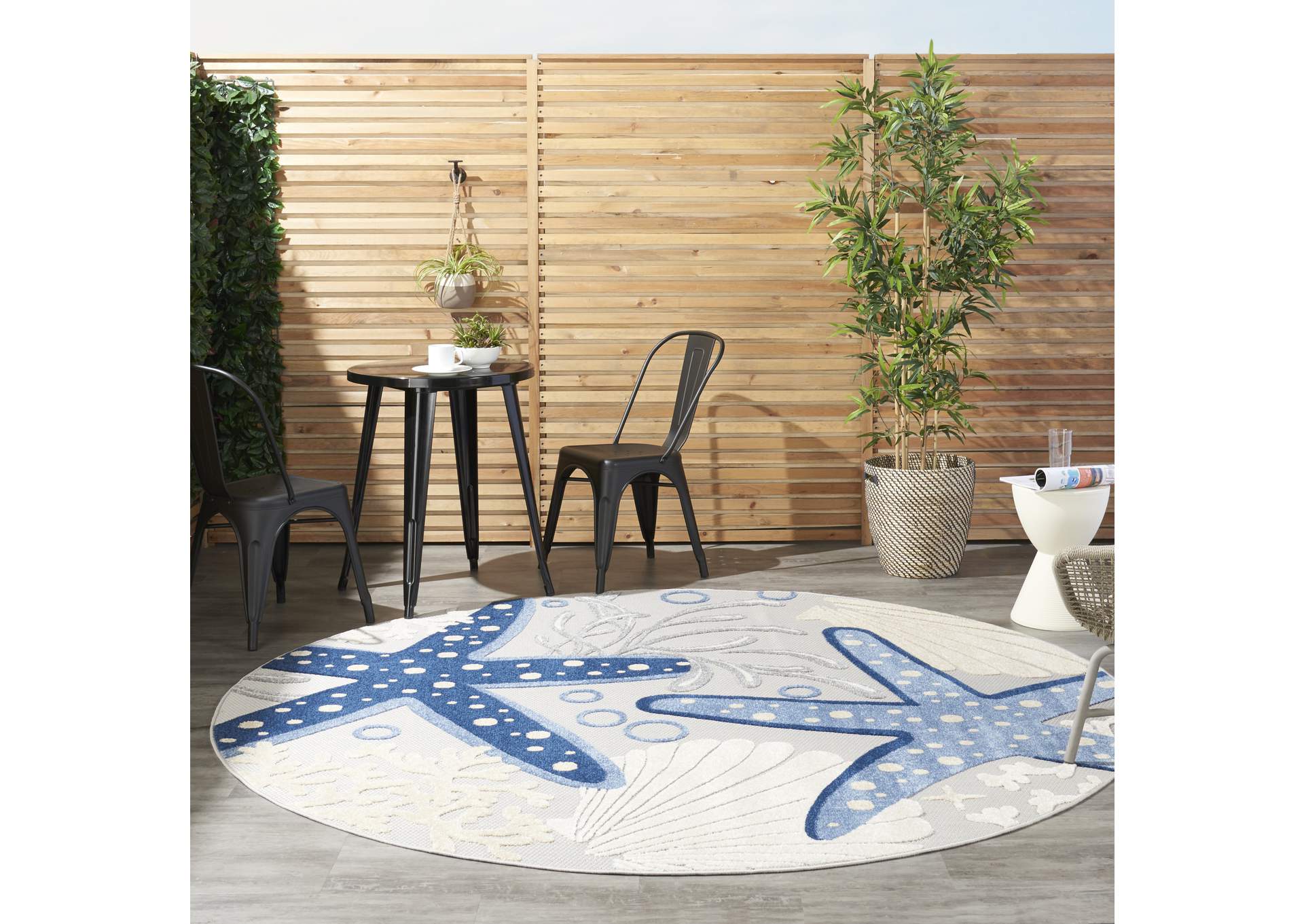 Nourison Aloha 8' Round Area Rug,Nourison