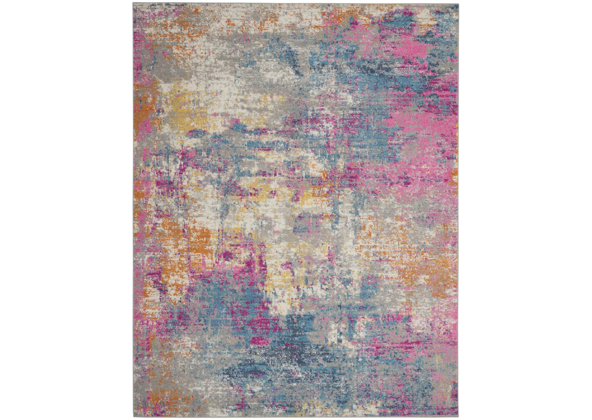 Nourison Passion 7'x10' Ivory Multicolor Area Rug,Nourison