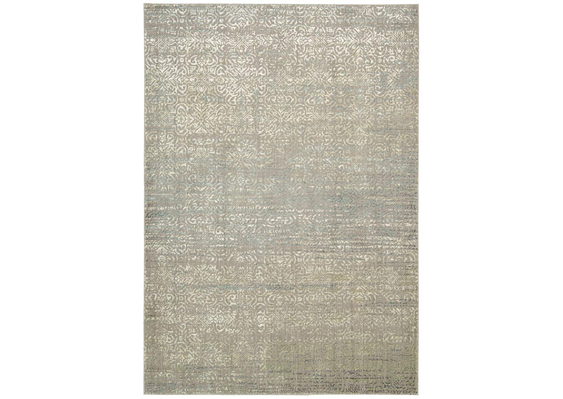 Calvin Klein Home Maya MAY04 Abalone 5'x8' Area Rug,Nourison