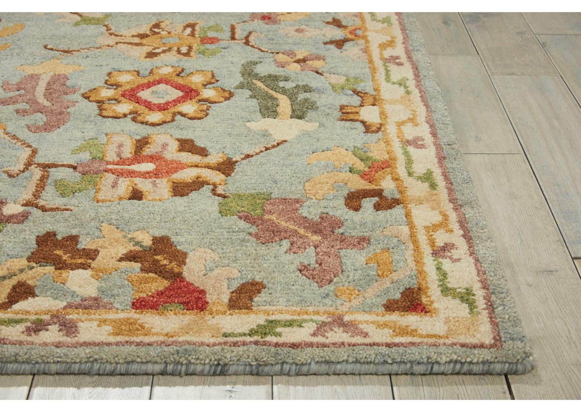 Nourison Tahoe TA13 Green 4'x6' Area Rug,Nourison