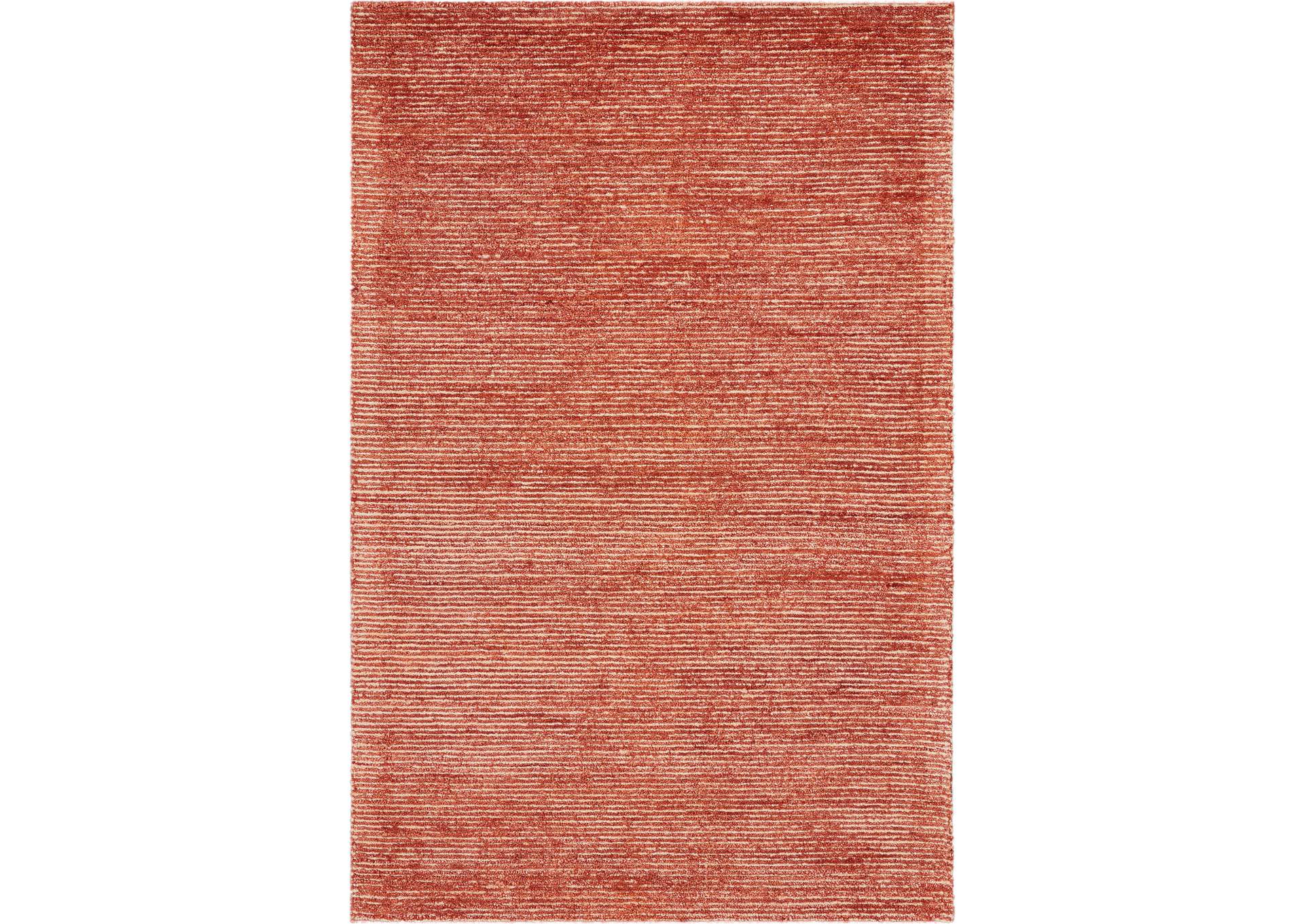 Nourison Weston WES01 Red 4'x6' Contemporary Area Rug,Nourison