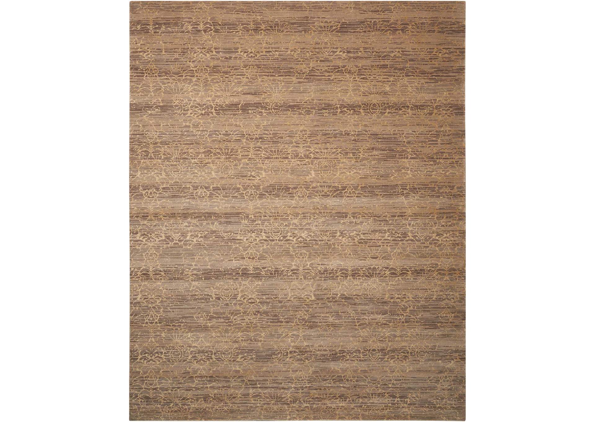 Nourison Silken Allure SLK26 Brown 5'x8' Area Rug,Nourison