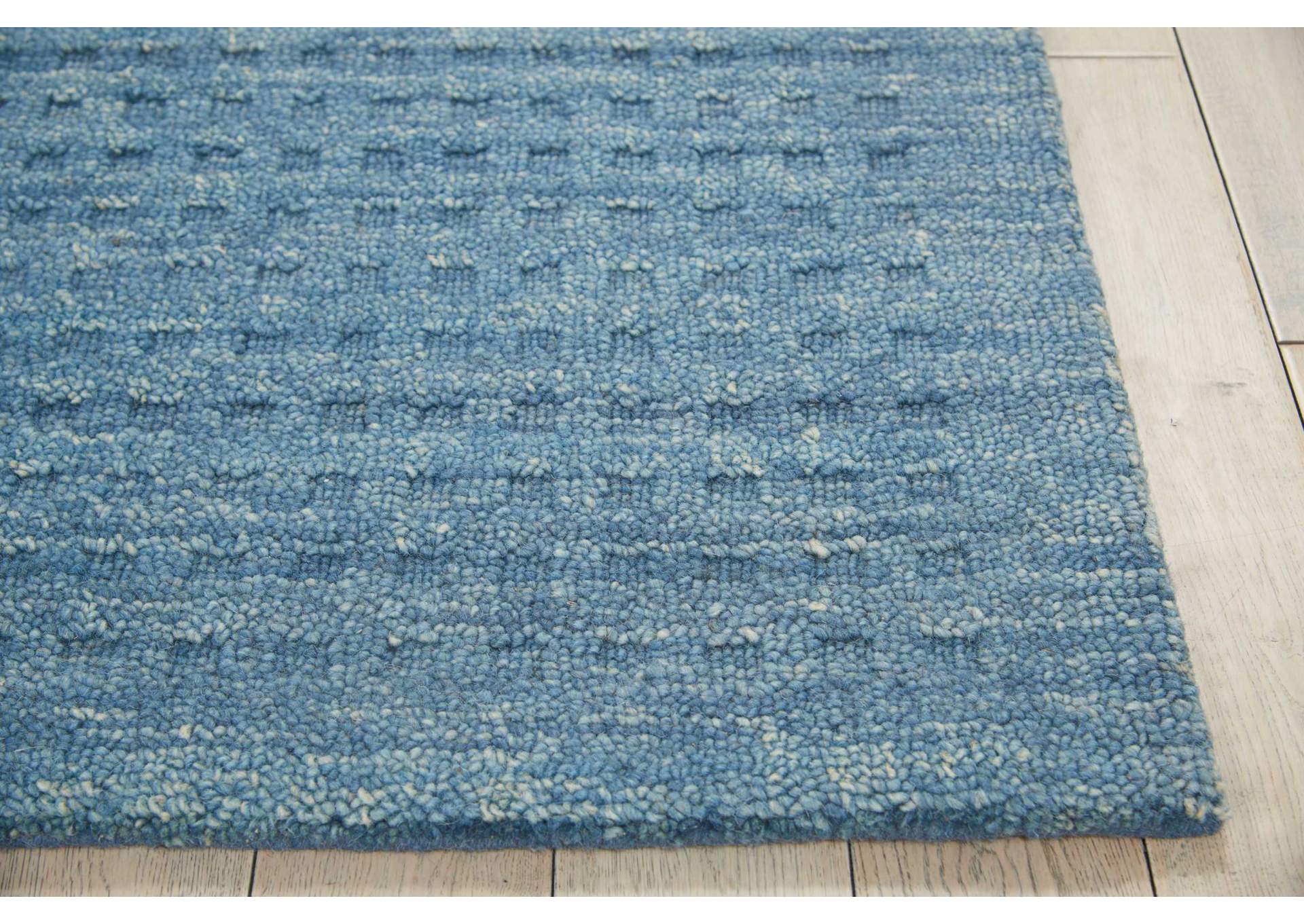 Nourison Marana MNN01 Blue 8'x11' Oversized Wool Rug,Nourison