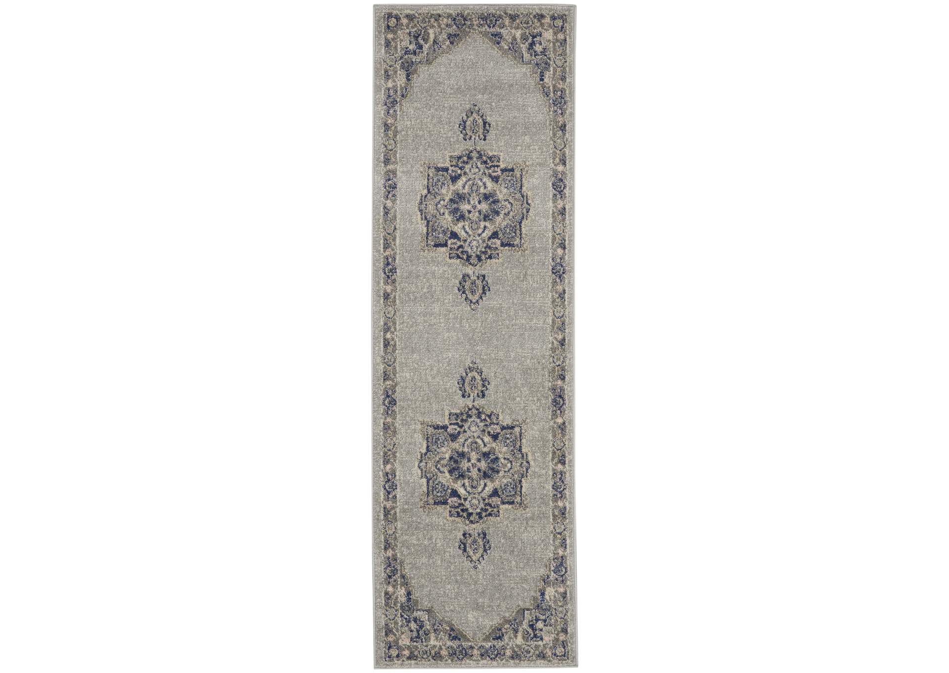 Nourison Tranquil 7' Runner Area Rug,Nourison