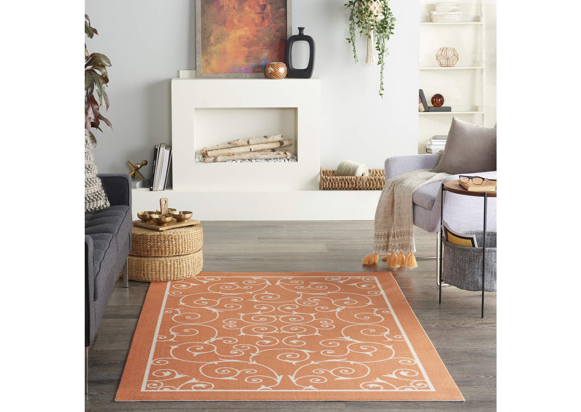 Nourison Home & Garden 4' x 6' Area Rug,Nourison