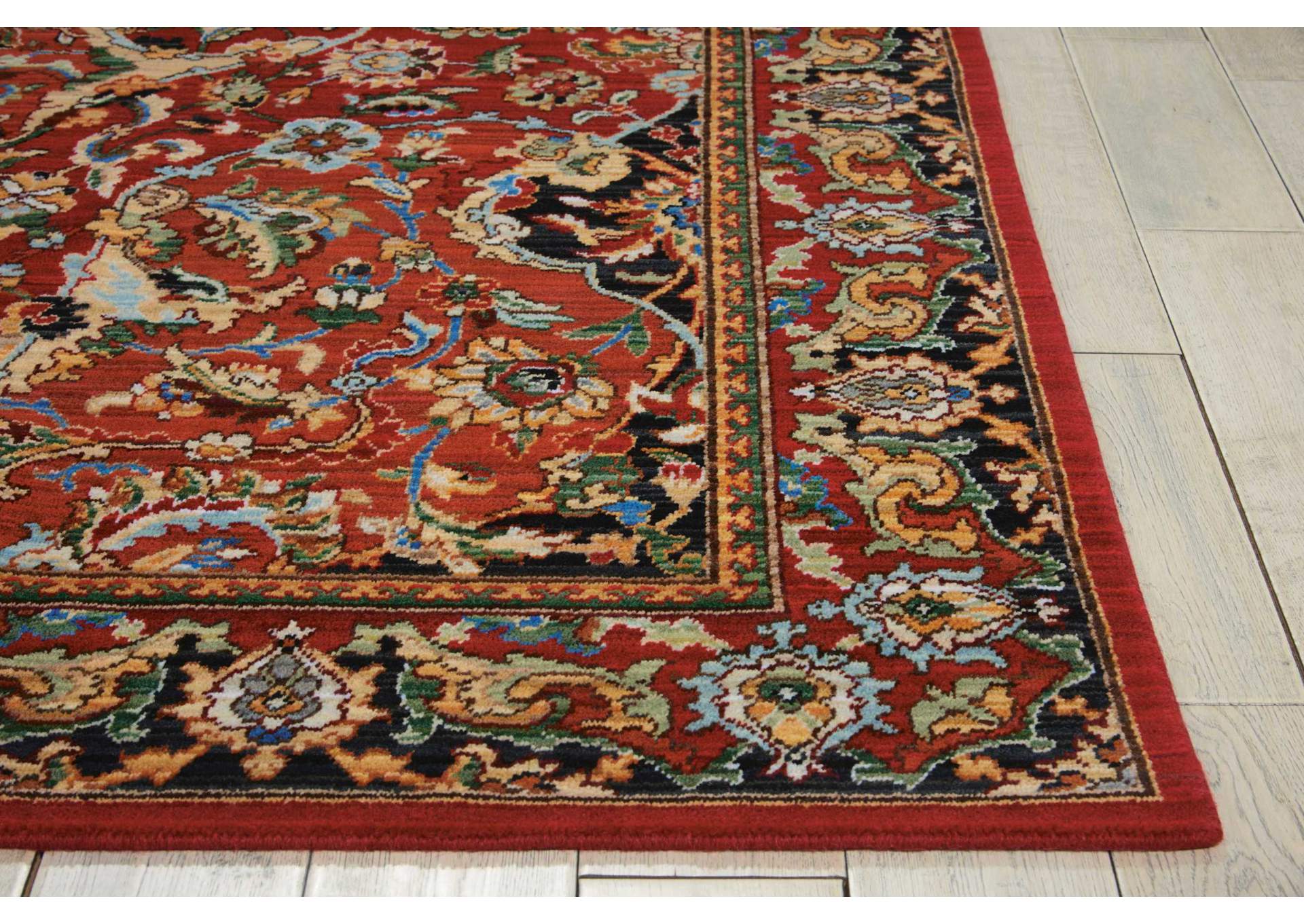 Nourison Timeless TML15 Red 8'x10' Rug,Nourison