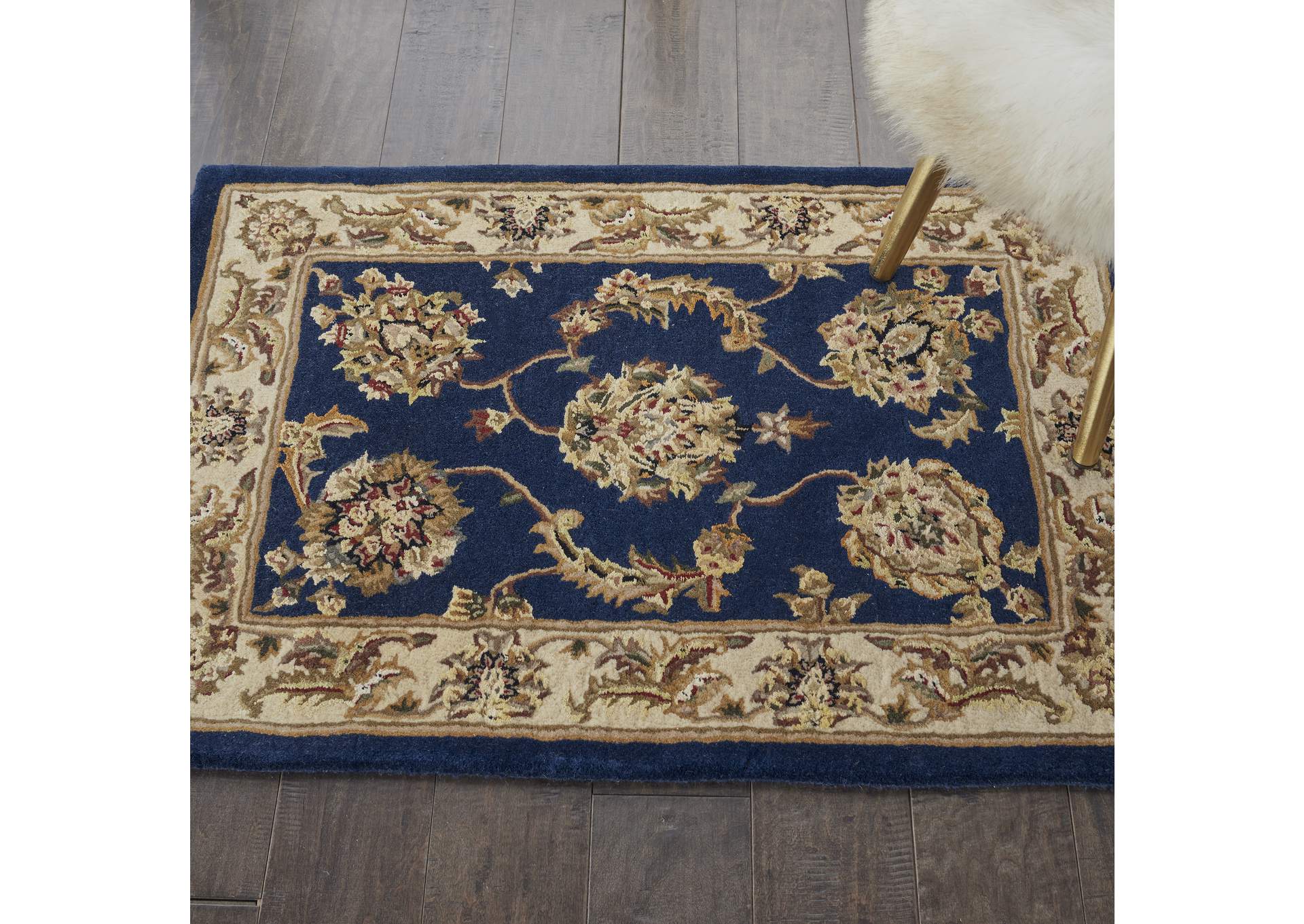 Nourison 2000 2' x 3' Accent Size Navy Area Rug,Nourison