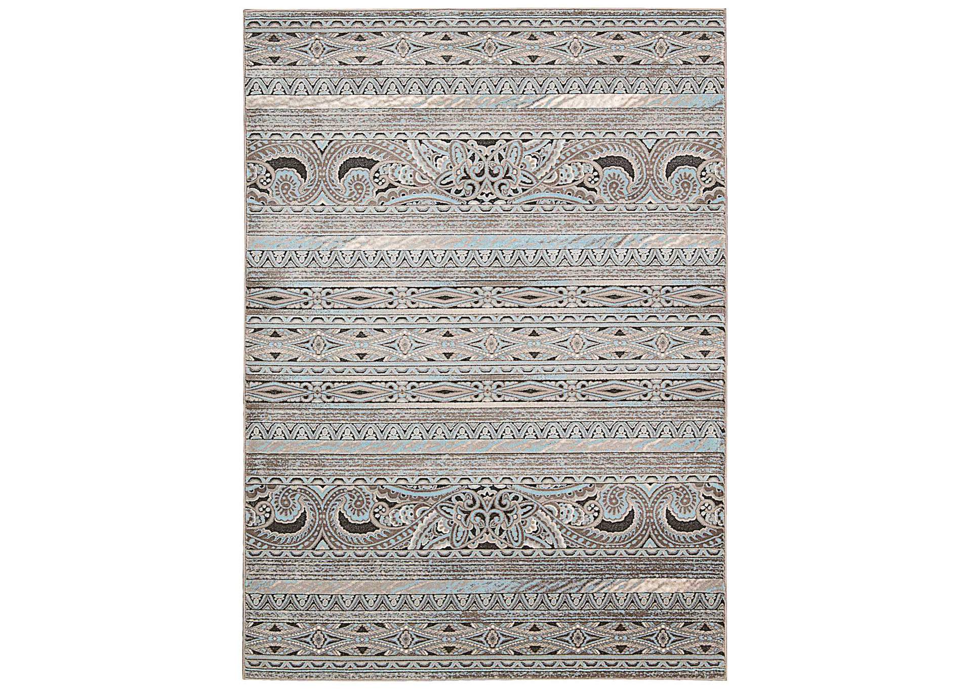 Nourison Karma KRM03 Beige 4'x6' Area Rug,Nourison