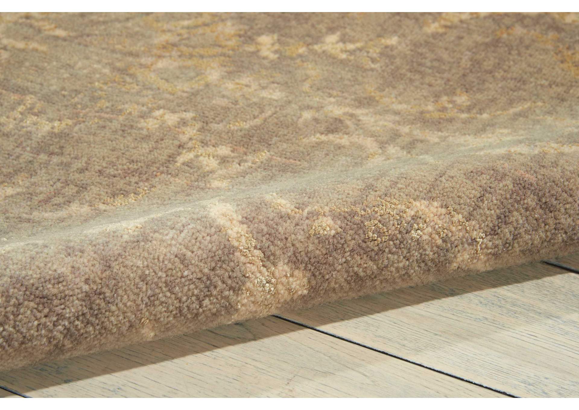 Nourison Silk Elements SKE03 Green 10' Runner Hallway Rug,Nourison