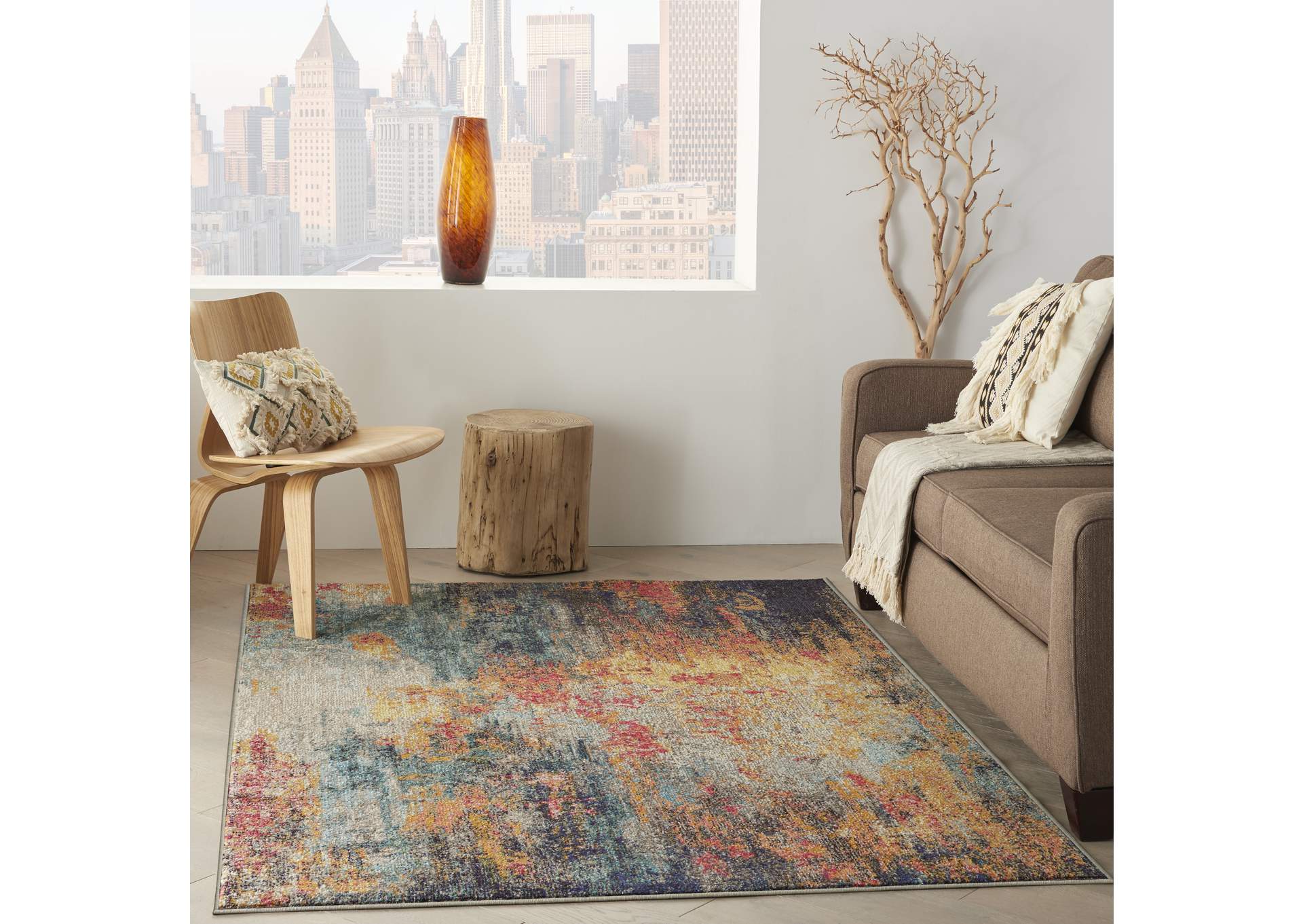 Nourison Celestial 4'x6' Area Rug,Nourison