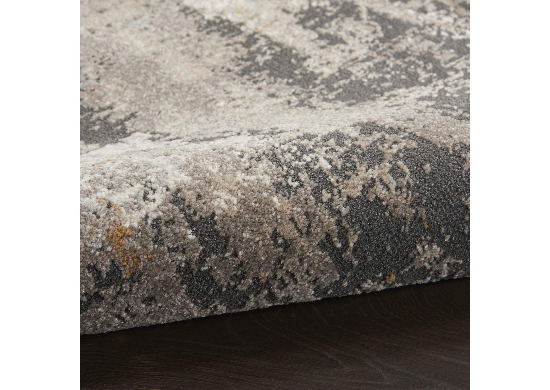 Nourison Tangra 9'x12' Cream Grey Area Rug,Nourison