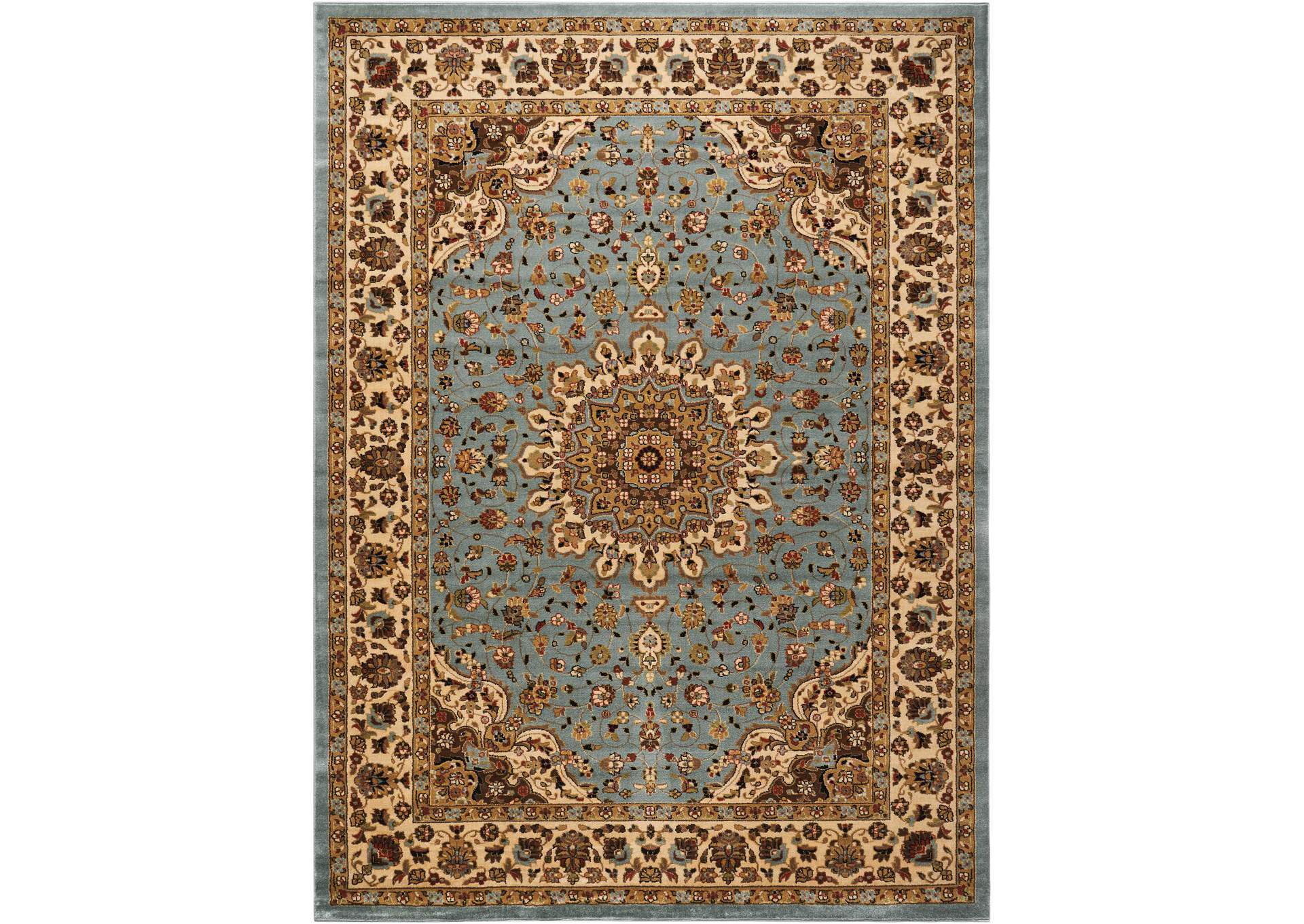 Nourison Delano DEL04 Blue 8'x11' Rug,Nourison
