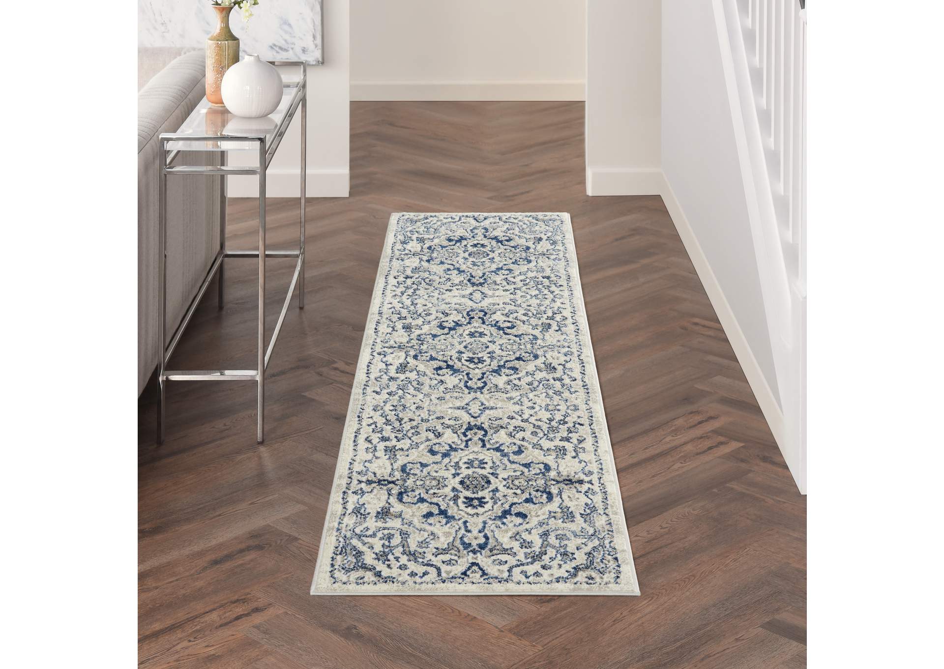 Nourison Cyrus 8' Runner Area Rug,Nourison