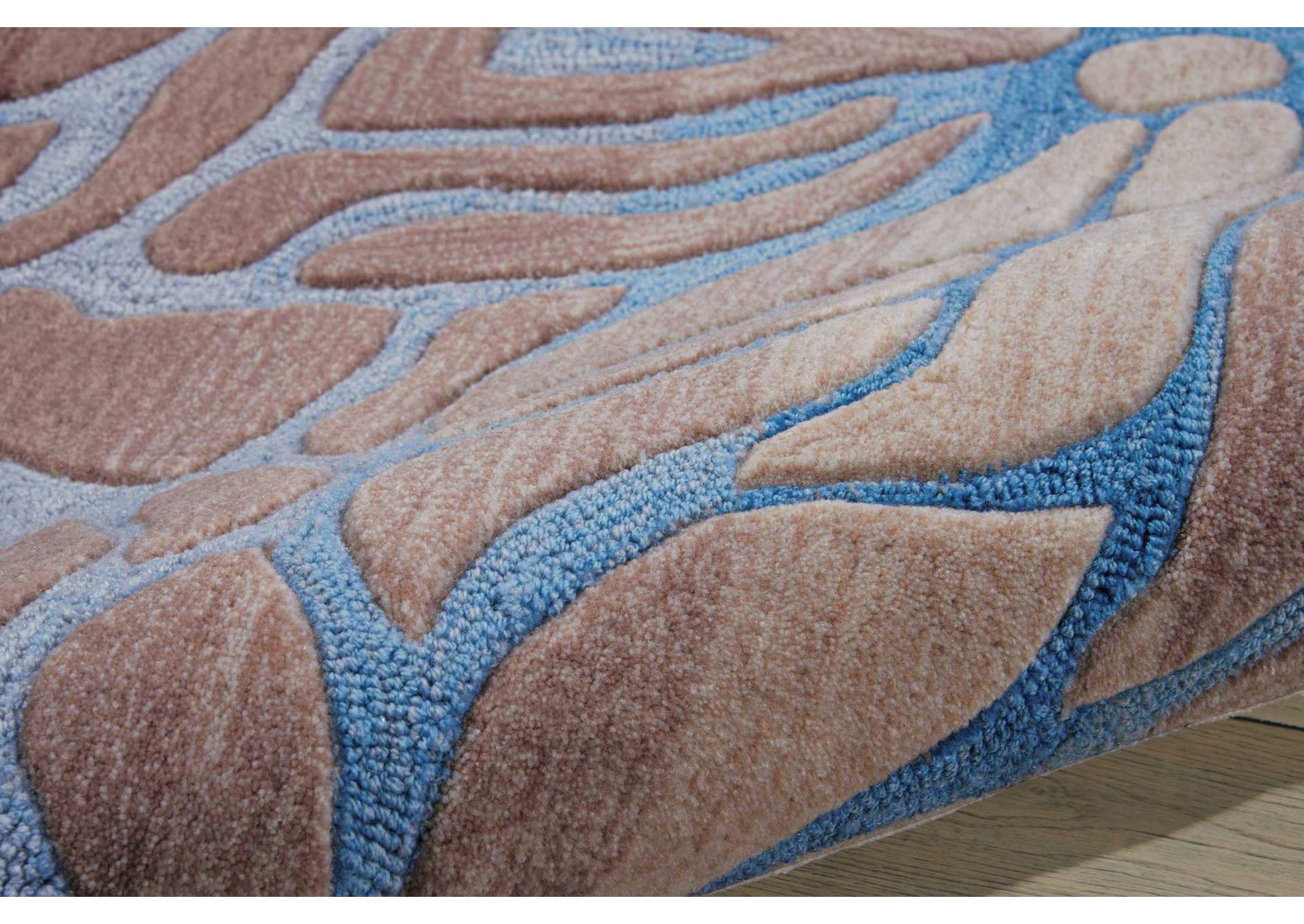 Nourison Contour CON25 Beige 5'x8' Area Rug,Nourison