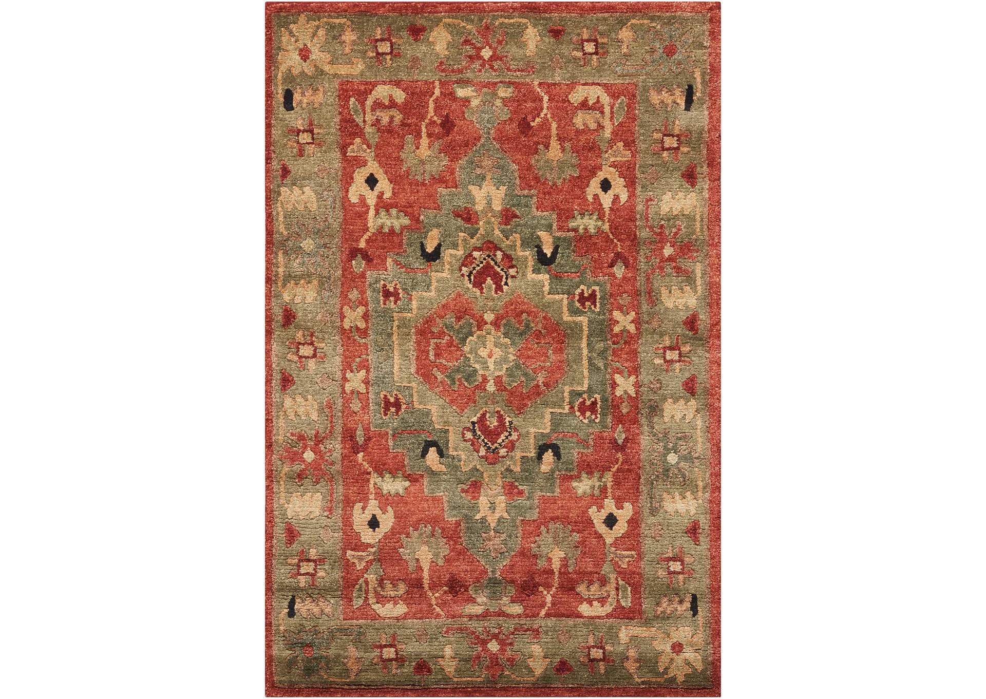 Nourison Tahoe TA01 Brown 9'x12' Rug,Nourison