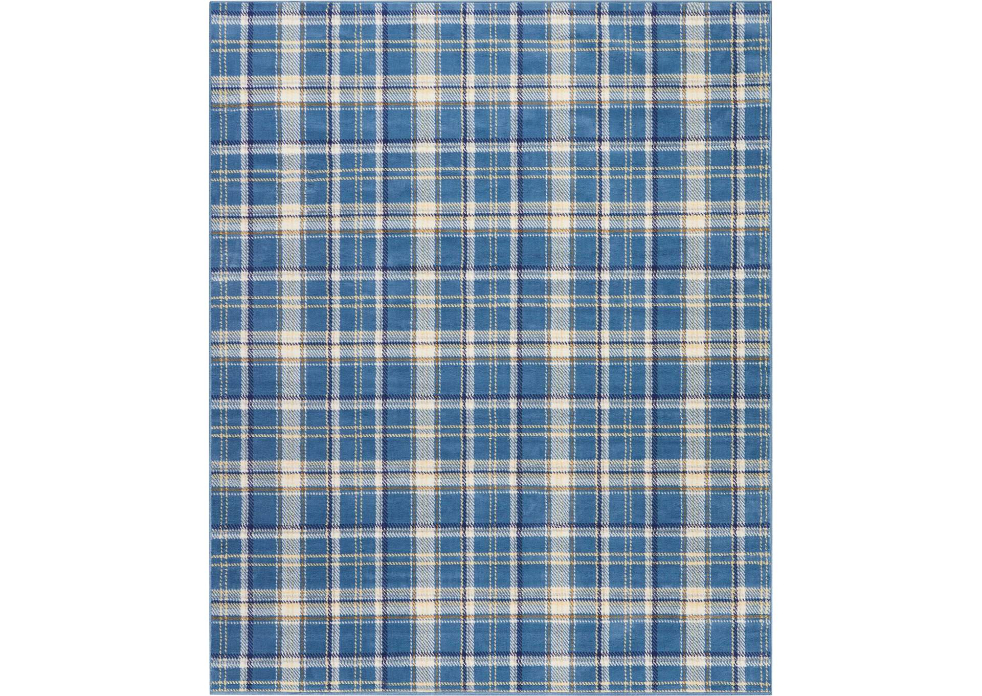 Nourison Grafix GRF03 Blue 8'x10' Large Rug,Nourison