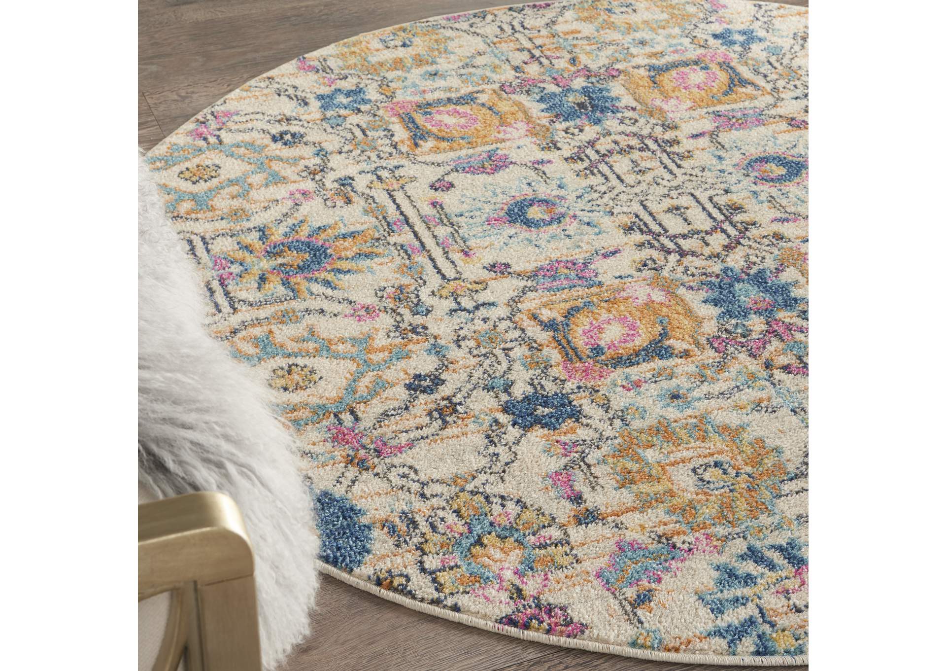 Nourison Passion 5' Round Area Rug,Nourison