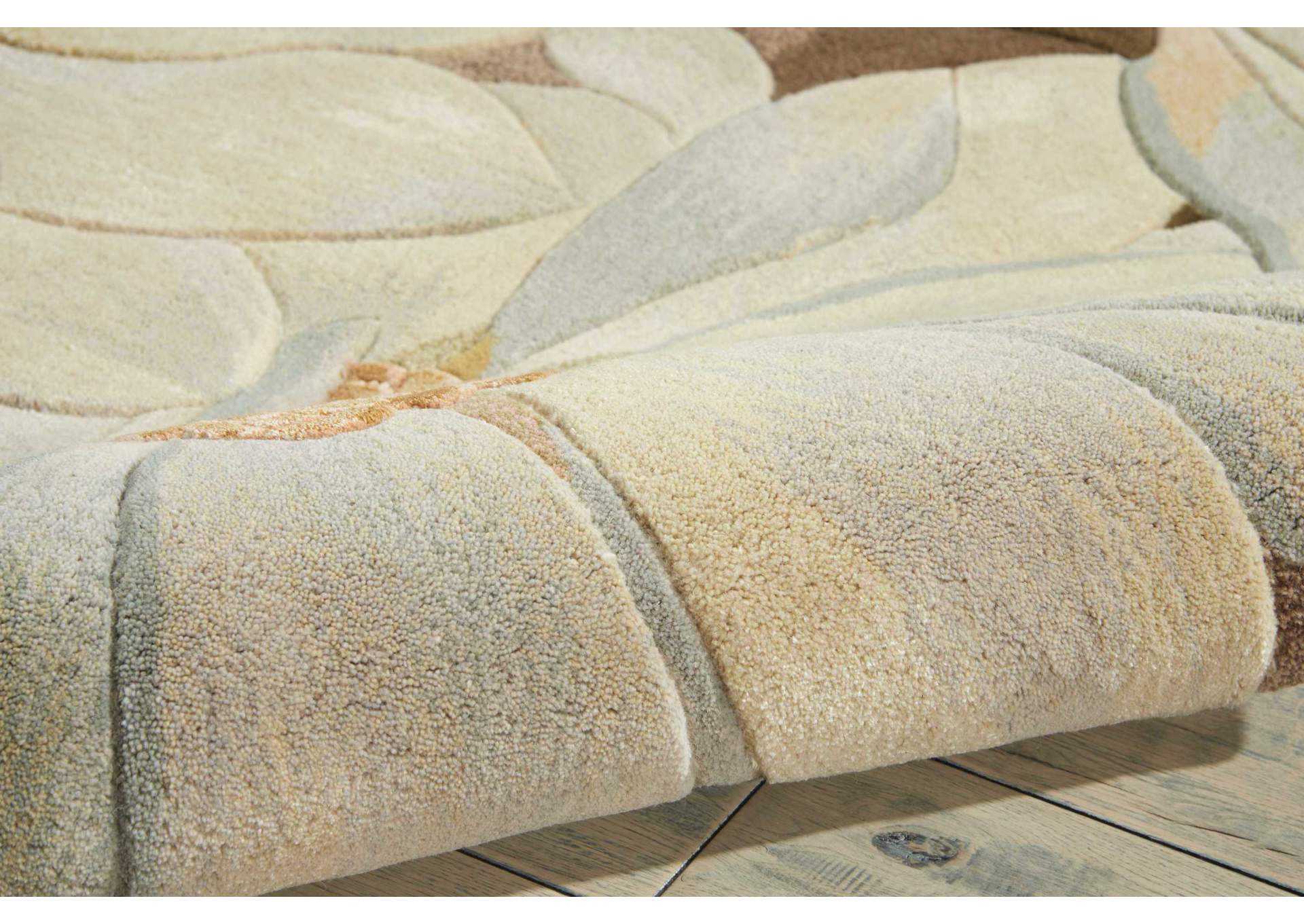 Nourison Tropics TS13 Brown 5'x8' Area Rug,Nourison