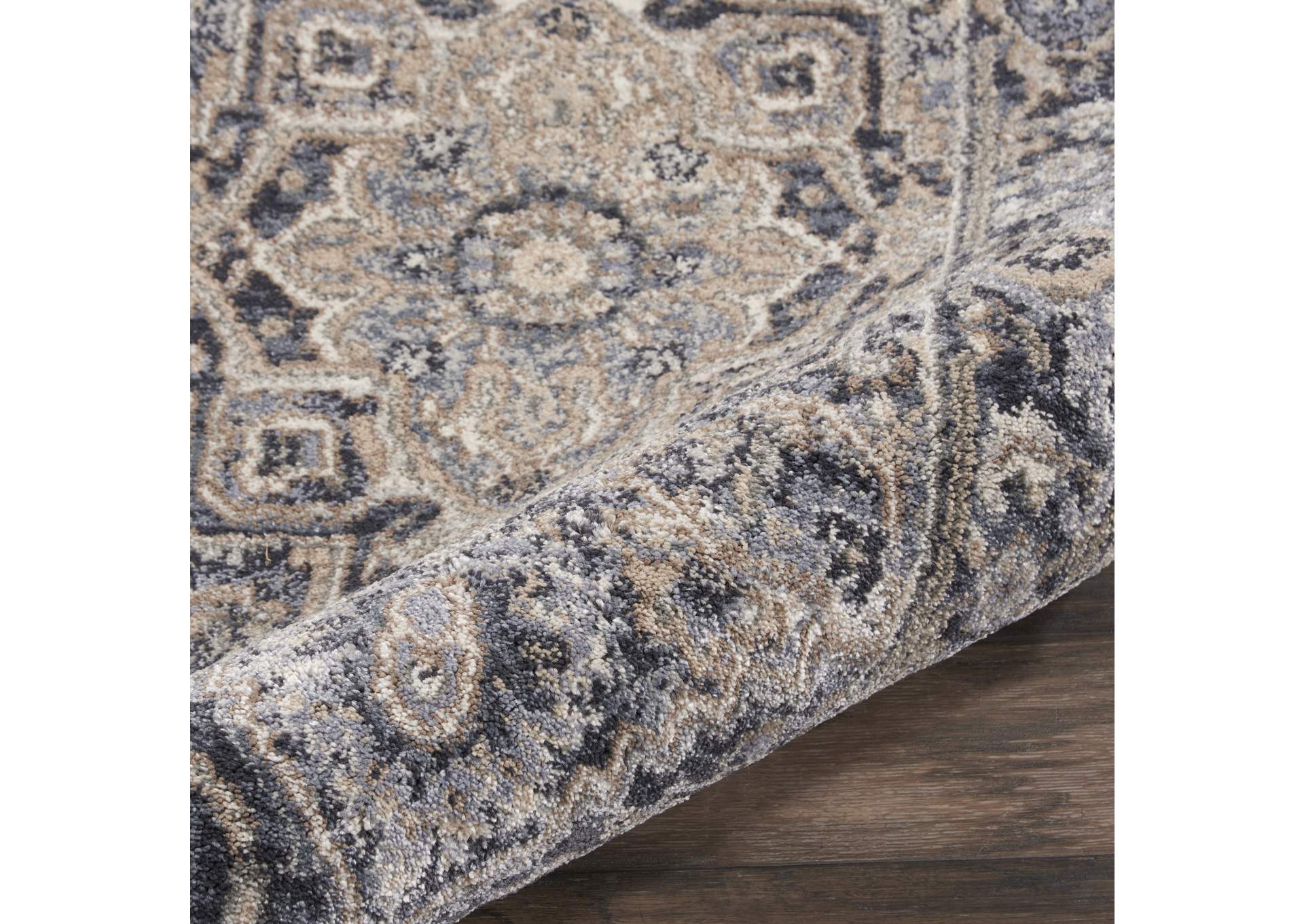 Kathy Ireland Moroccan Celebration 8' Runner Area Rug,Nourison