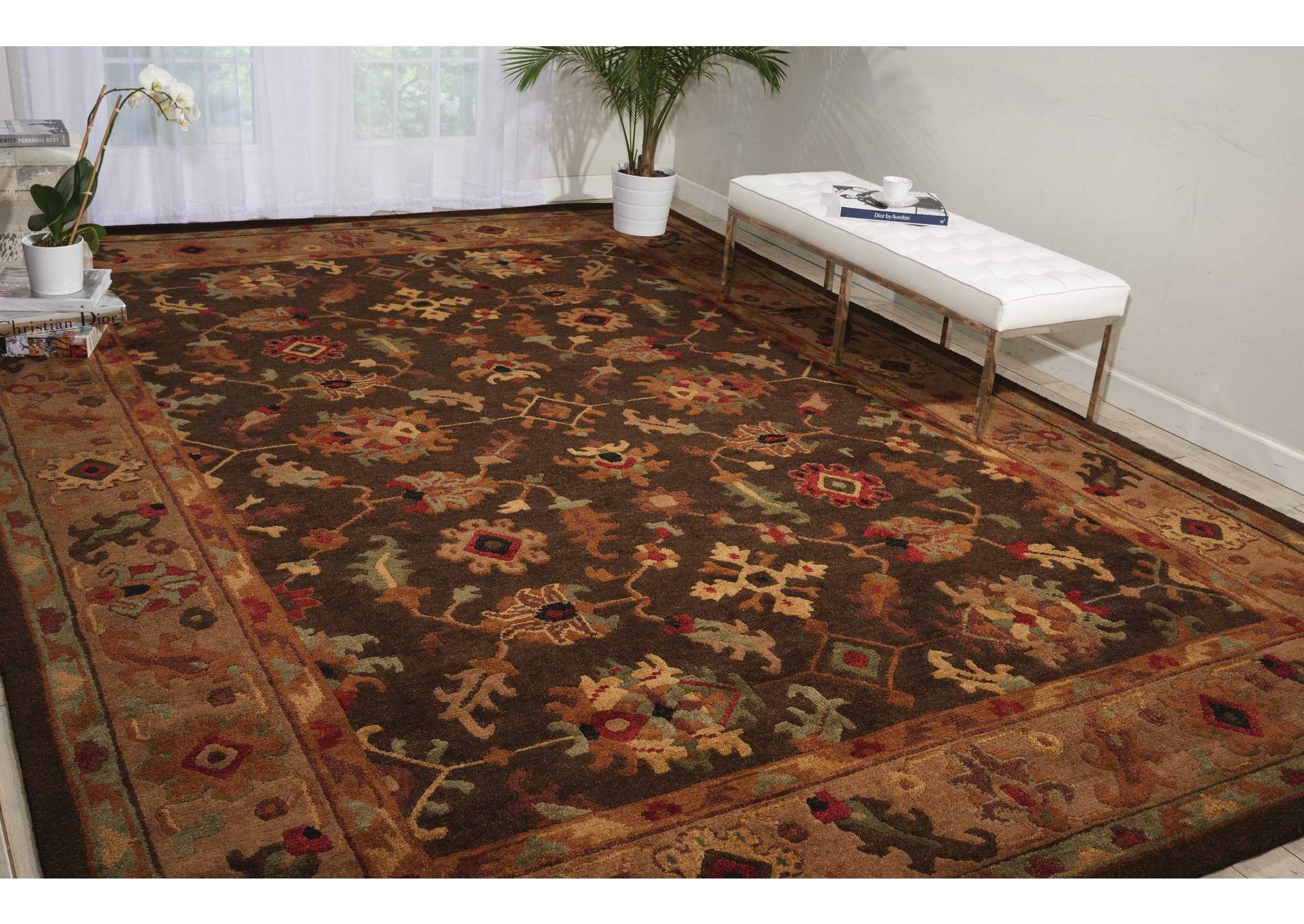 Nourison Tahoe TA10 Black 9'x12' Rug,Nourison