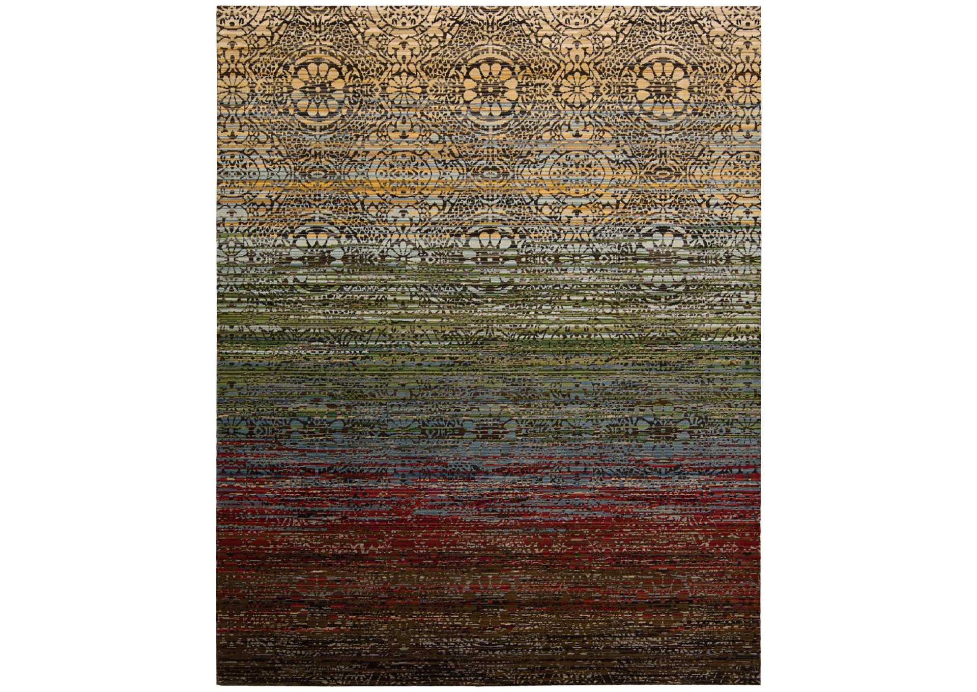 Nourison Rhapsody RH002 Multicolor 10'x14' Rug,Nourison