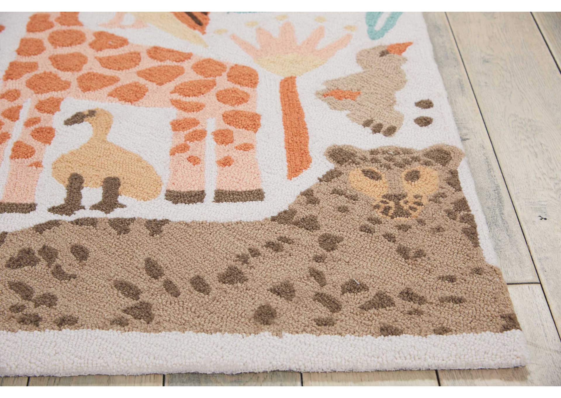 Nourison Bailey DS400 Earth Tones Kids Area Rug,Nourison