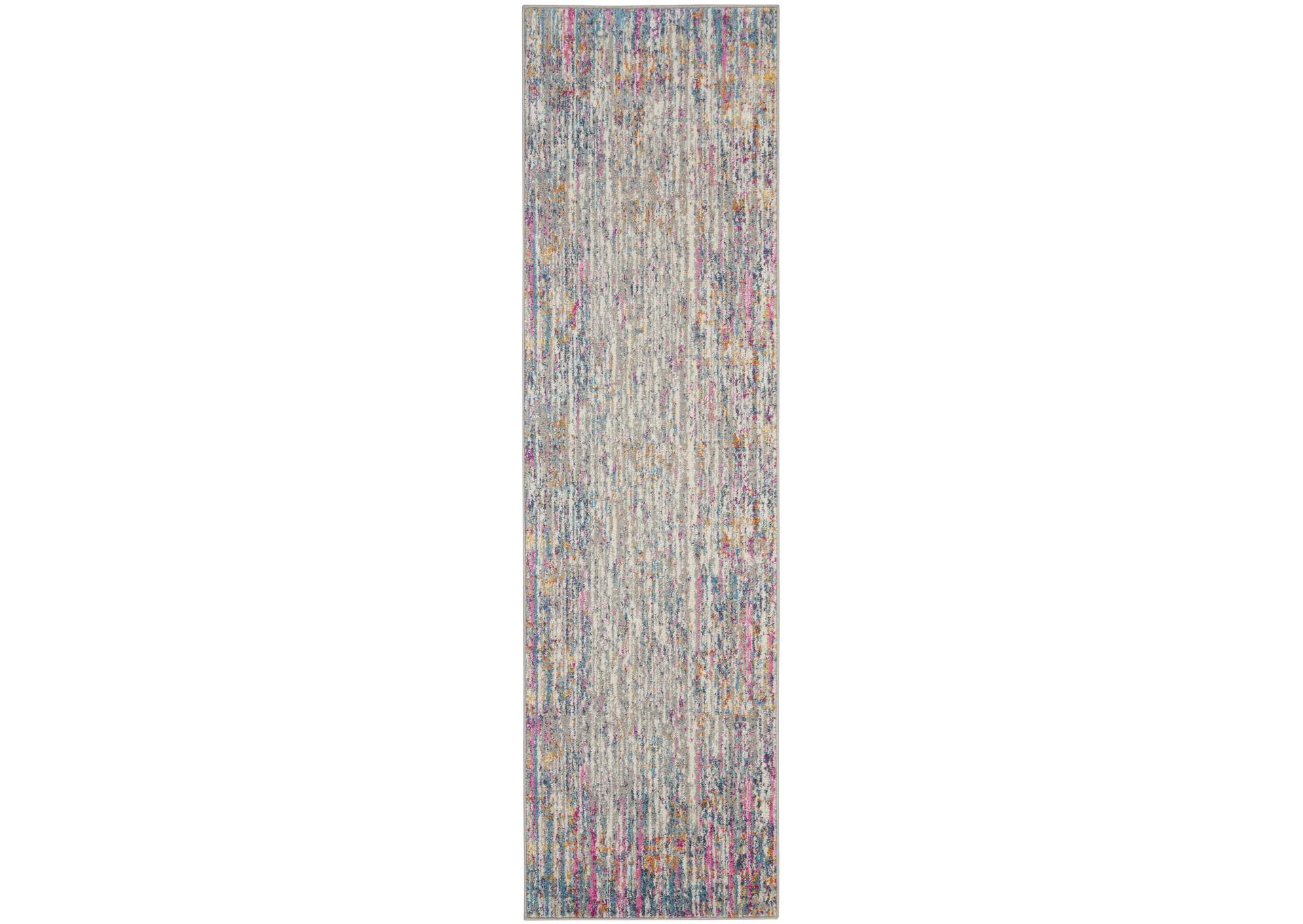 Nourison Passion 10' Runner Ivory Multicolor Area Rug,Nourison