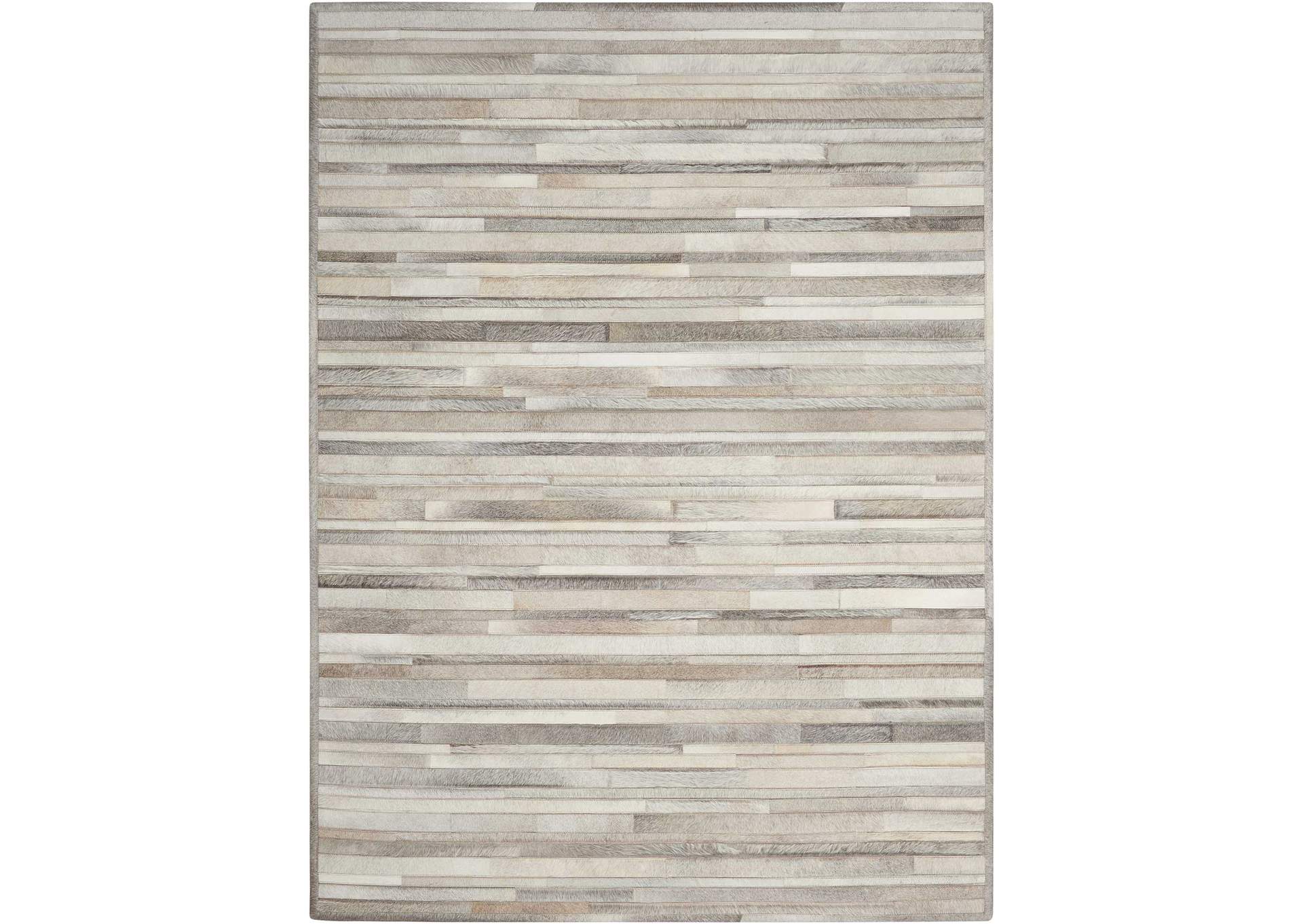 Calvin Klein Home Prairie PRA1 Grey 9'x12' Rug,Nourison