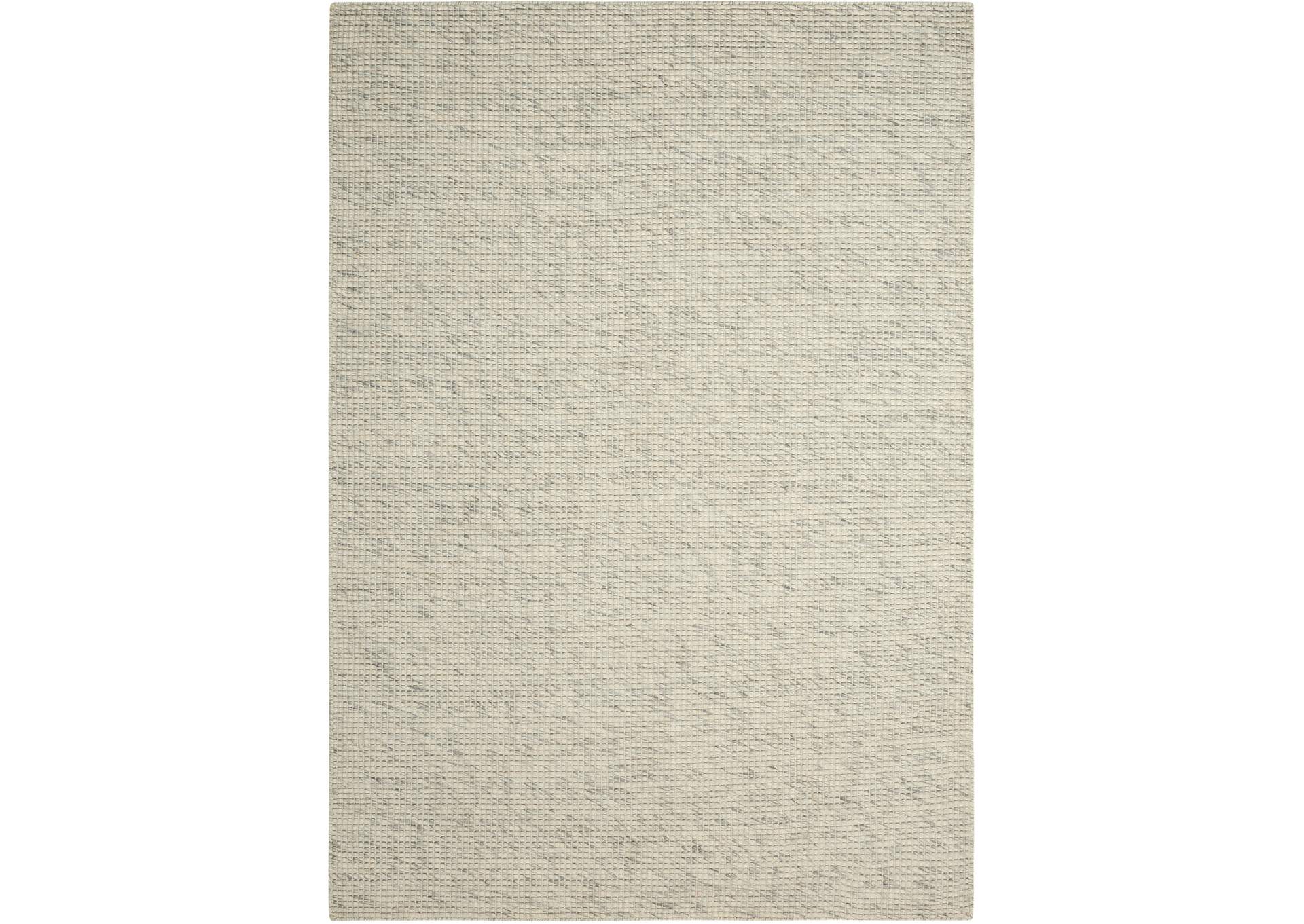 Calvin Klein Home Lowland LOW01 Grey 4'x6' Area Rug,Nourison