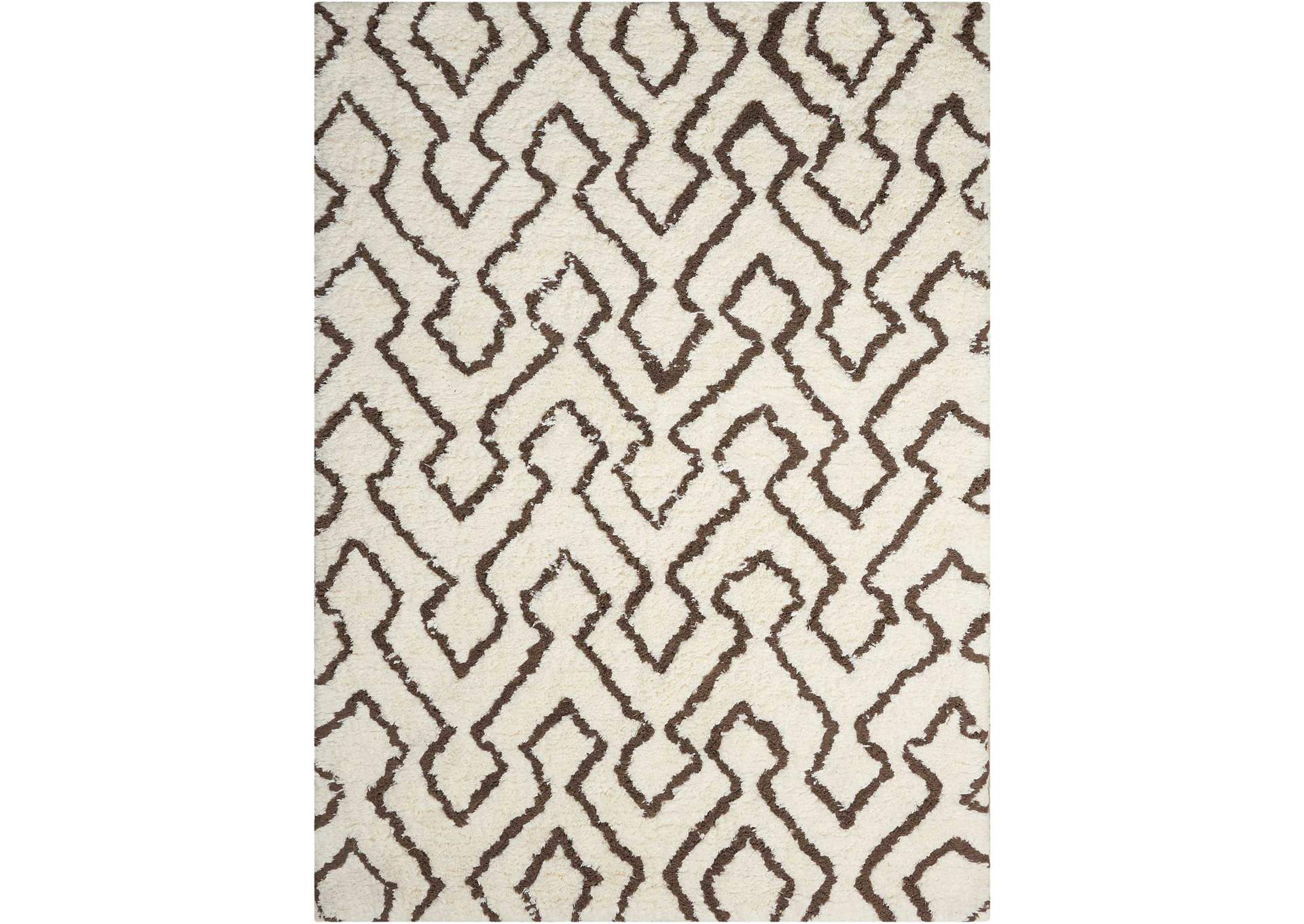 Nourison Galway GLW03 White 5'x7' Area Rug,Nourison