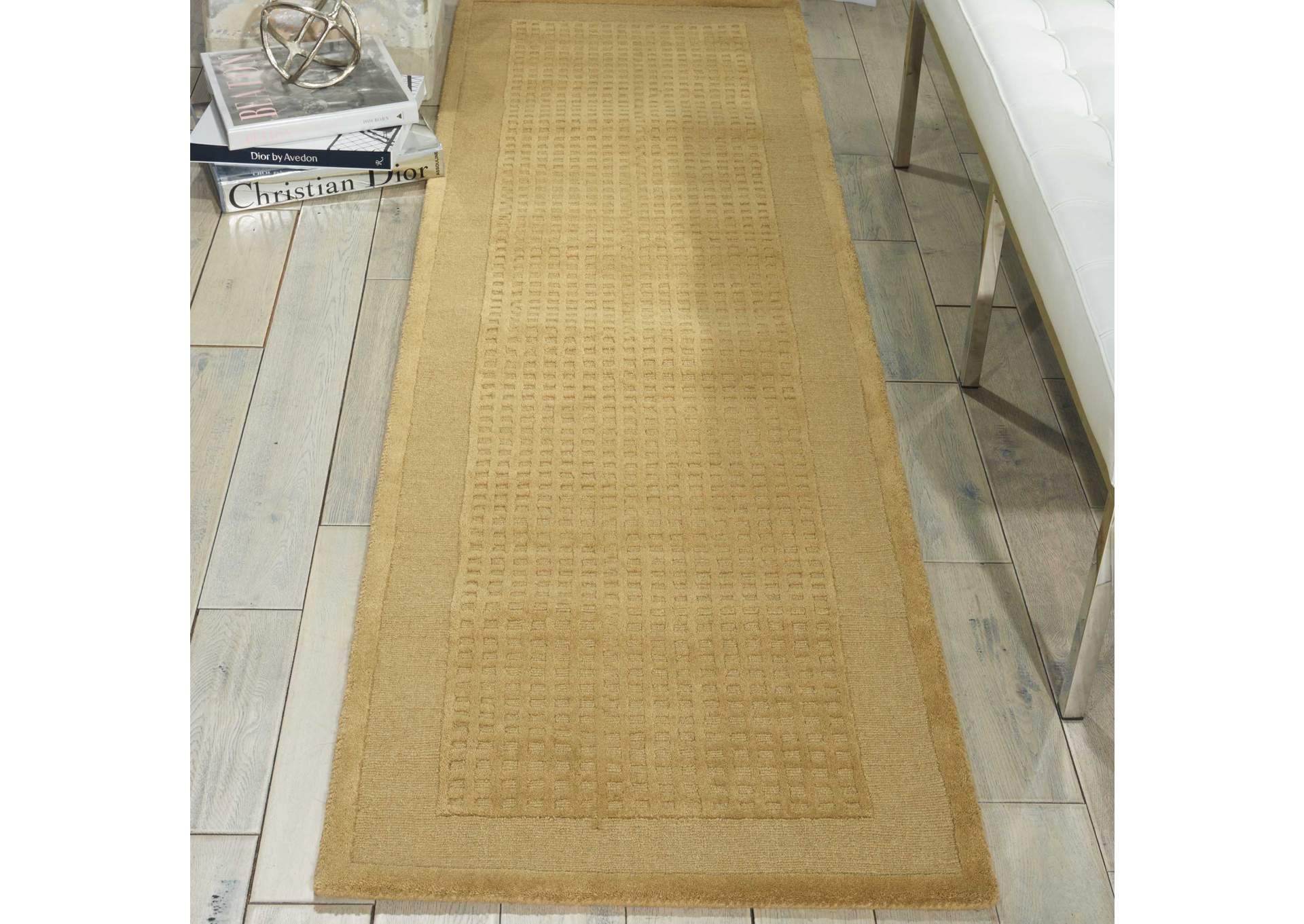 Nourison Westport WP20 Green 8' Runner Hallway Rug,Nourison