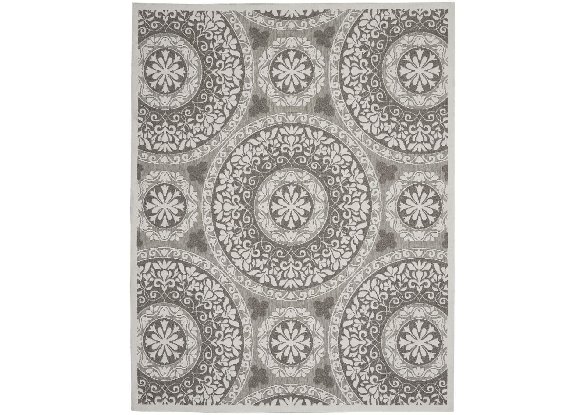 Nourison Key Largo 9'x12' Taupe Area Rug,Nourison