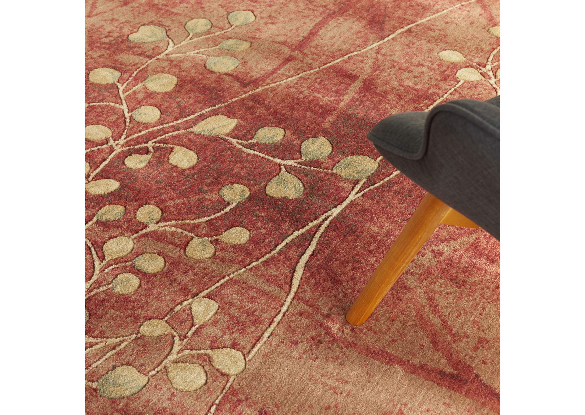 Nourison Somerset ST74 Red 6'x9' Area Rug,Nourison