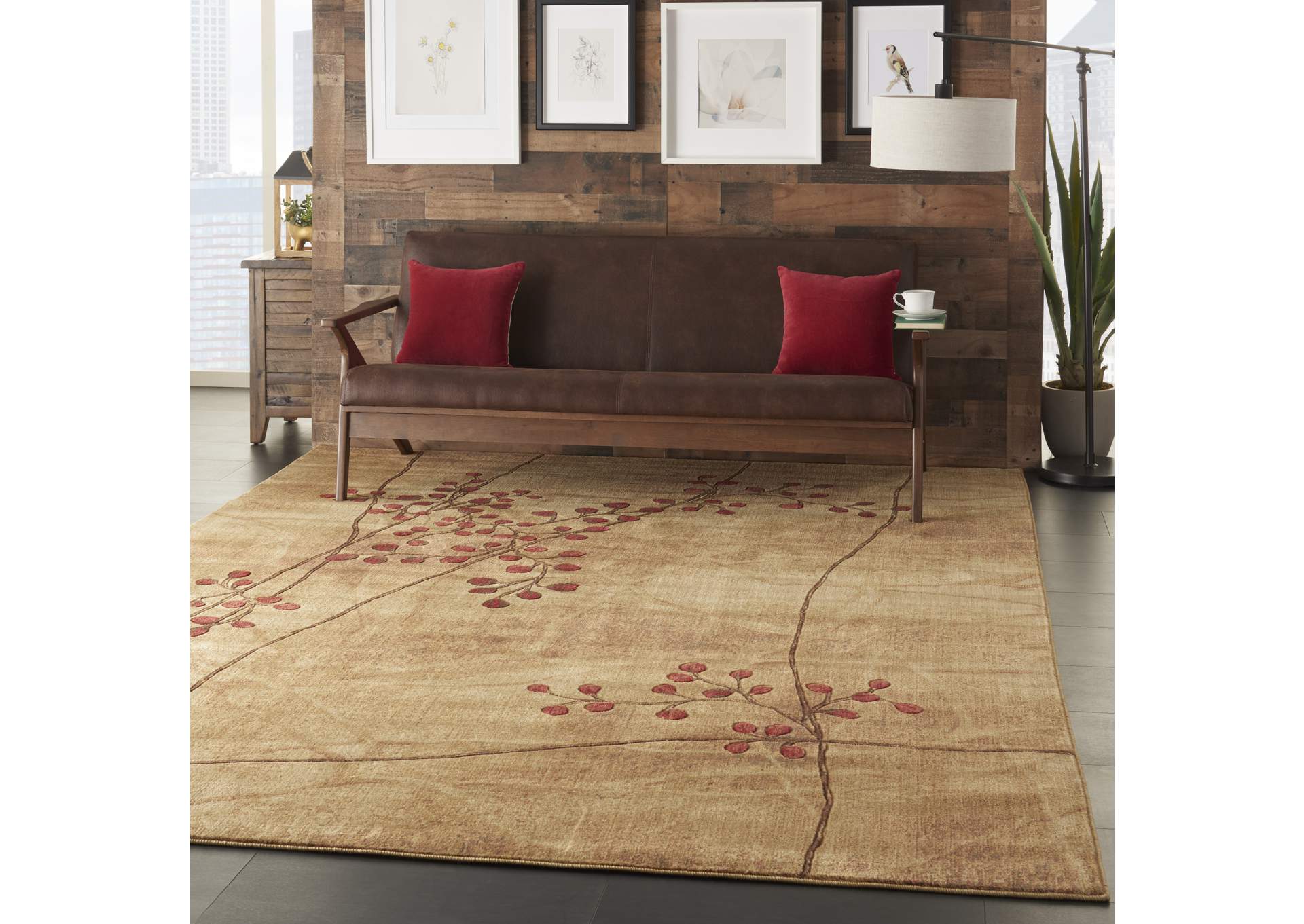 Nourison Somerset ST74 Brown 10'x13' Rug,Nourison