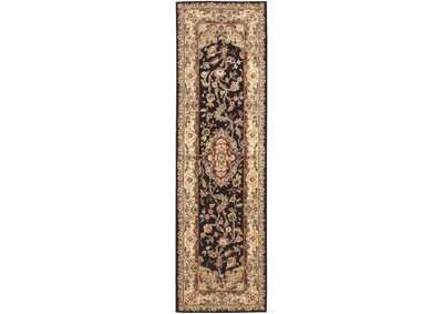 Image for Nourison 2000 2028 Black 12' Runner Area Rug