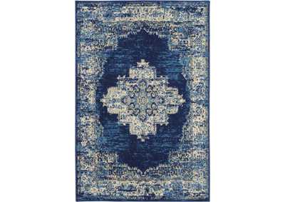 Image for Nourison Grafix GRF14 Blue 4'x6' Area Rug