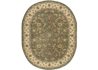 Image for Nourison 2000 2003 Olive 10' Oval Area Rug