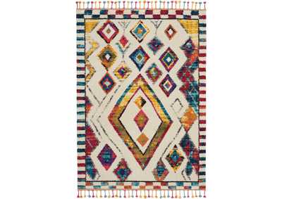 Image for Nourison Nomad NMD02 White Multicolor 4'x6' Colorful Area Rug