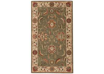 Image for Nourison Living Treasures LI04 Green 3'x5' Area Rug